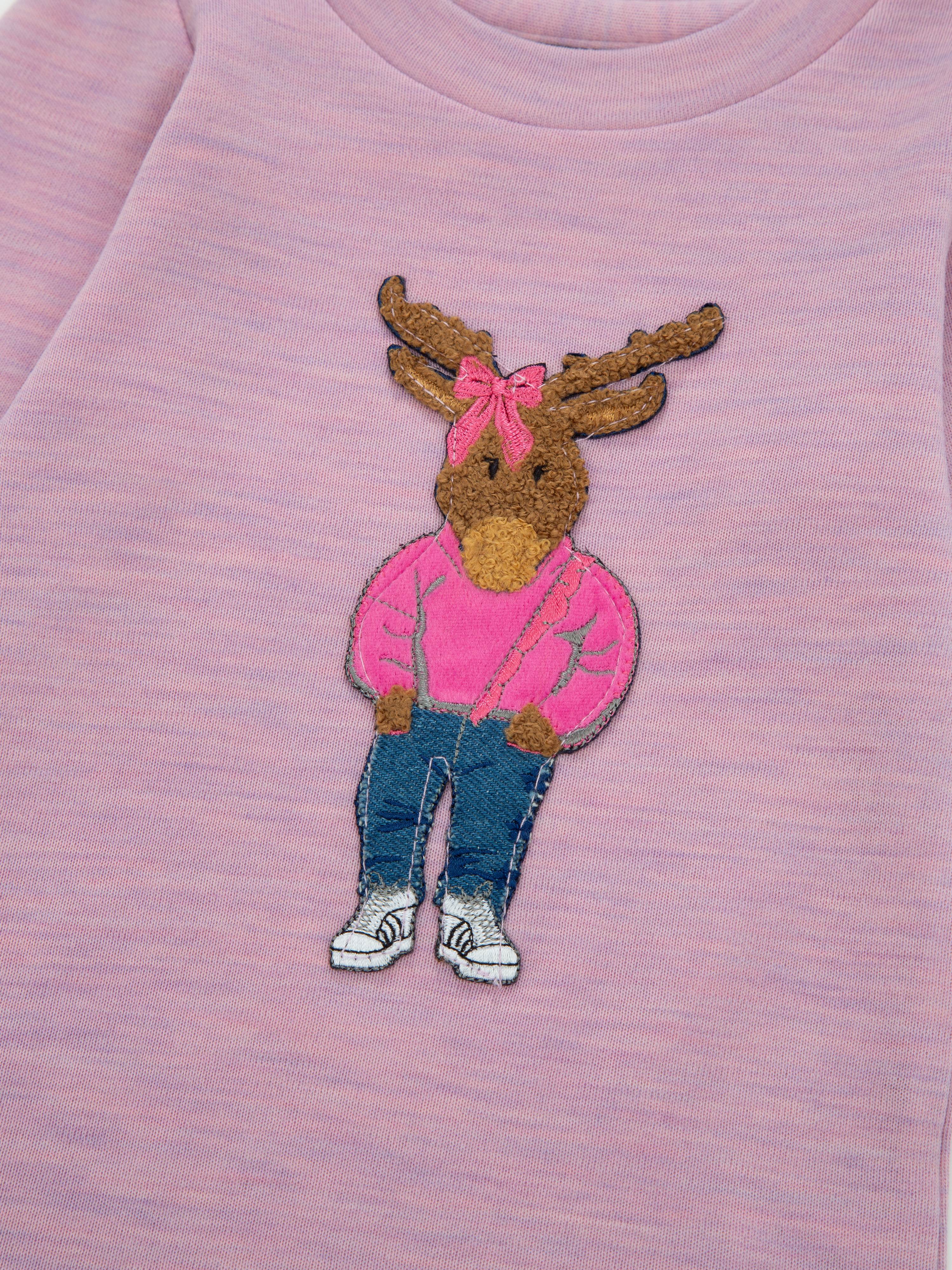 Dovre Girl body Light Pink Melange