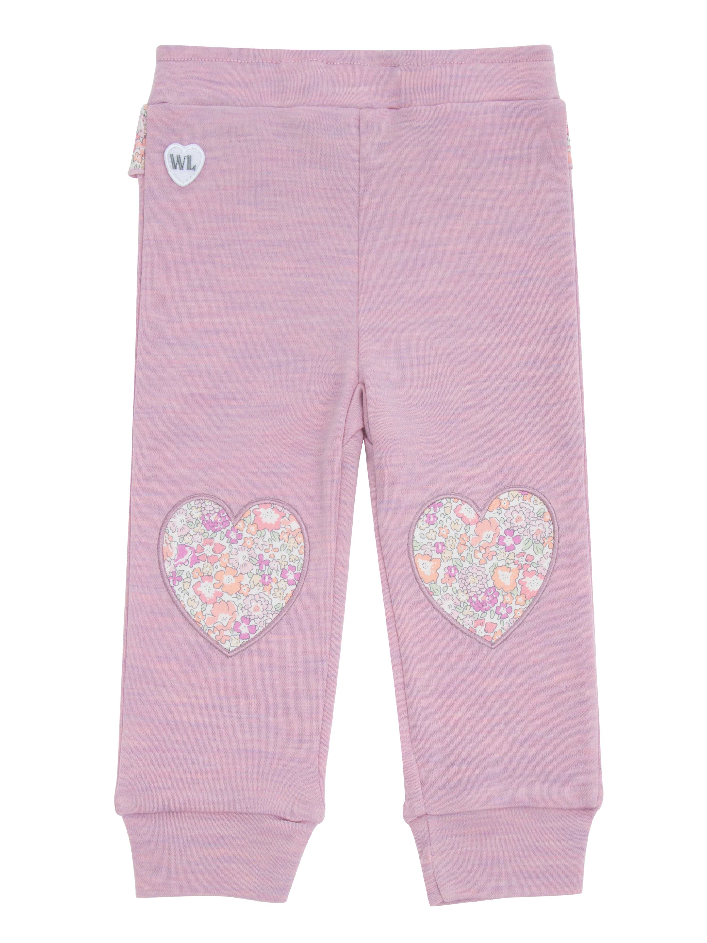 Farsund girl pants Light Pink Melange