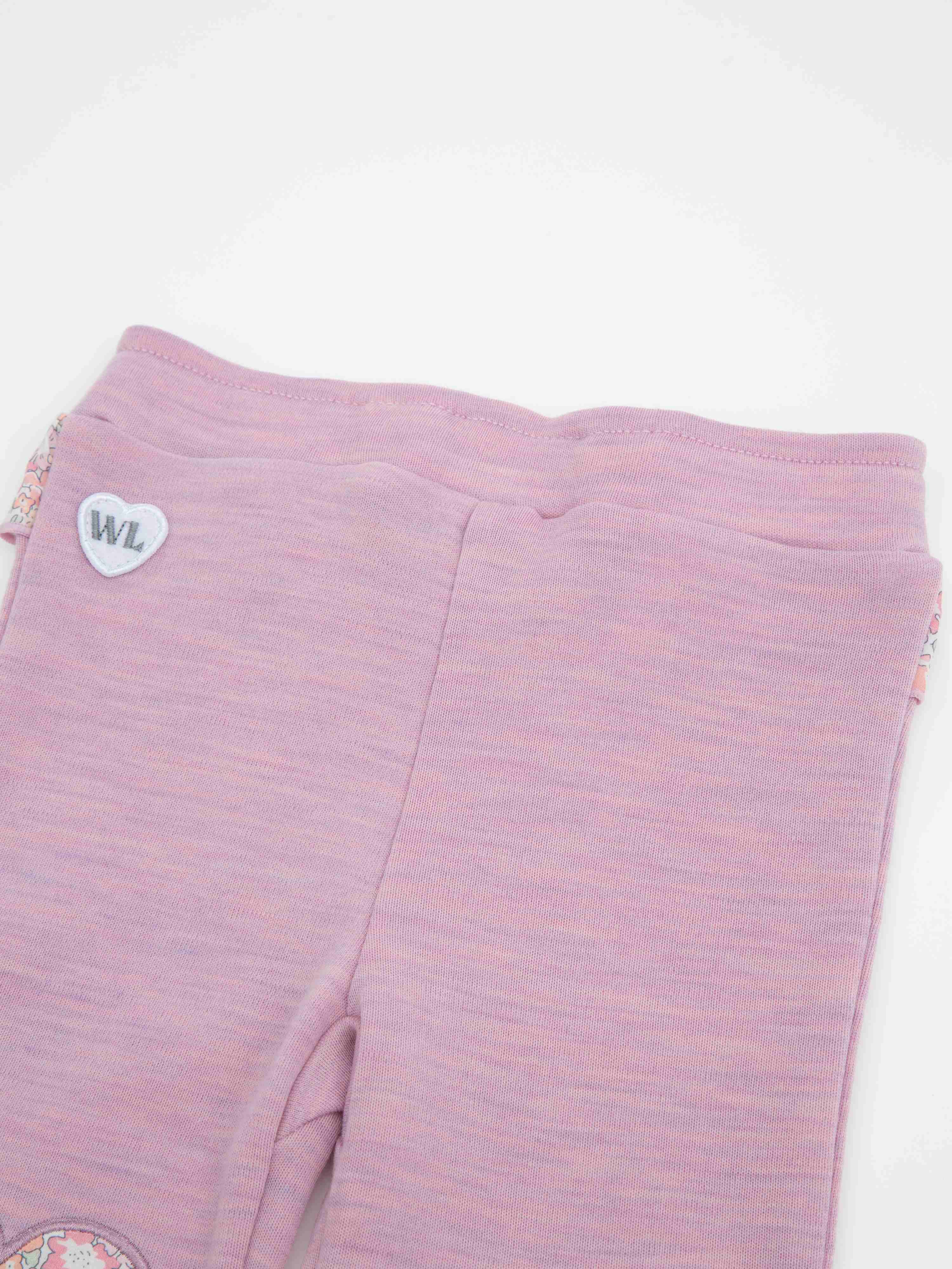 Farsund girl pants Light Pink Melange