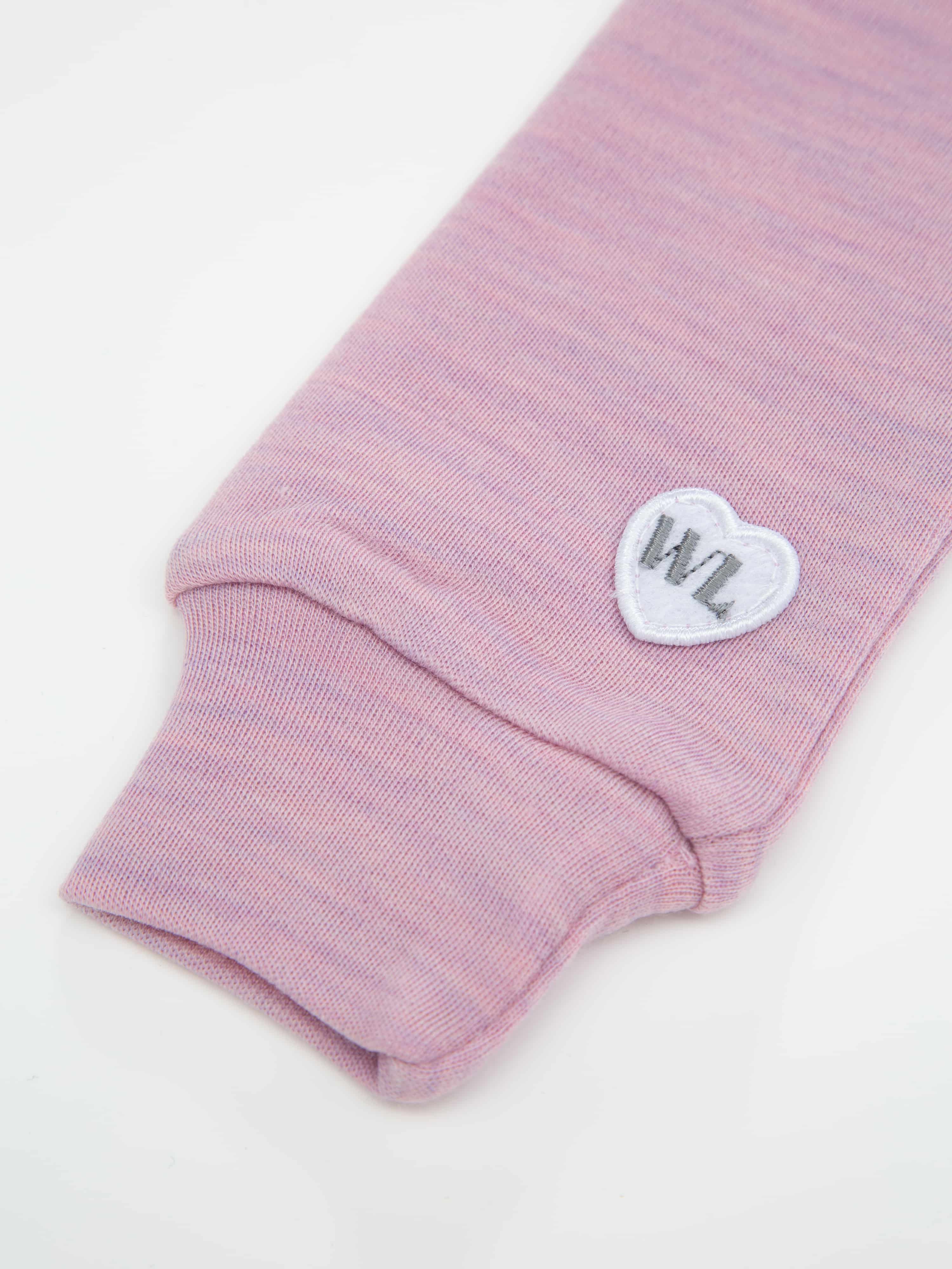 Bergen baby girl top Light Pink Melange