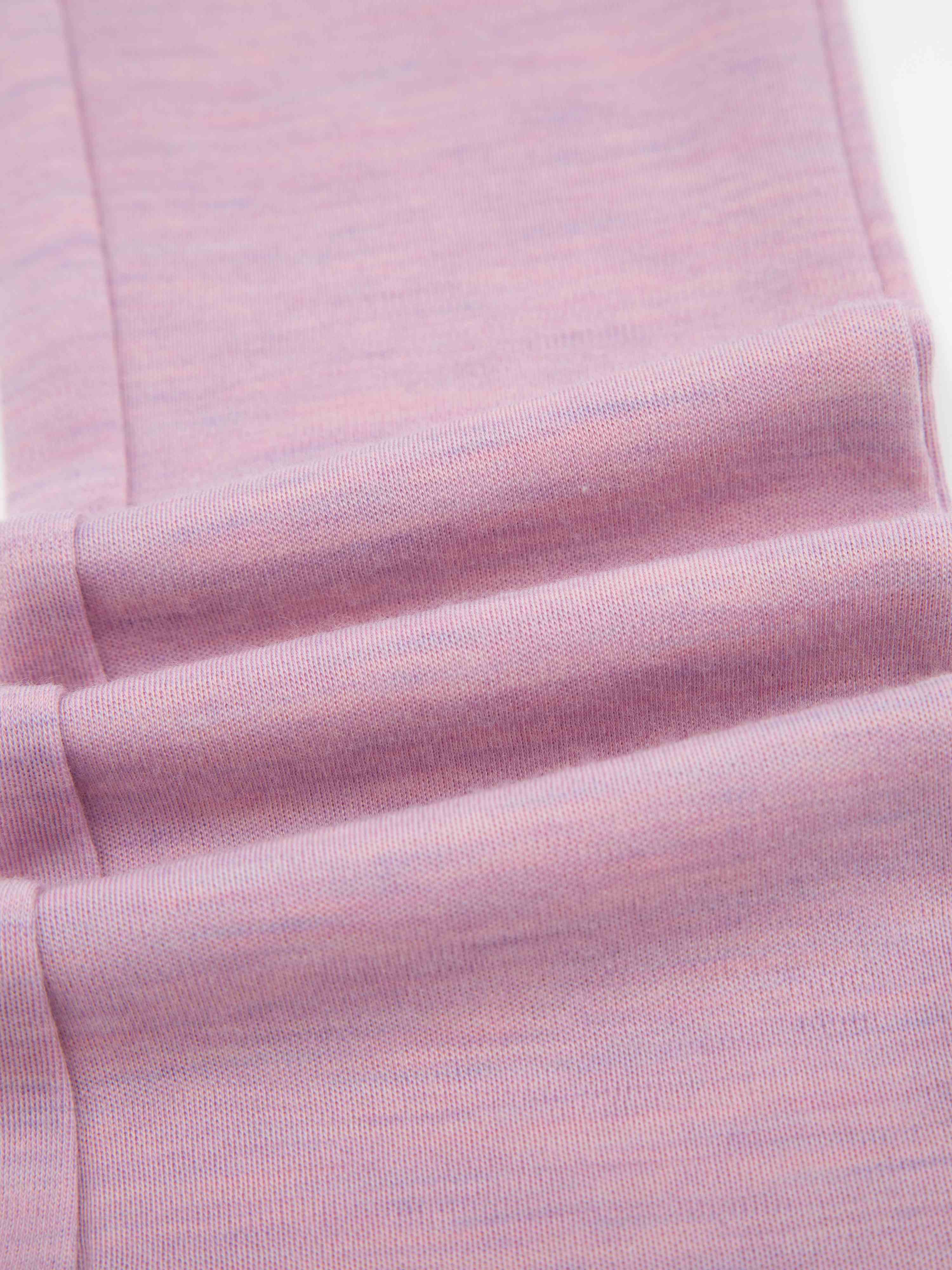 Eidsfjord Merino Ullbukse  Light Pink Melange