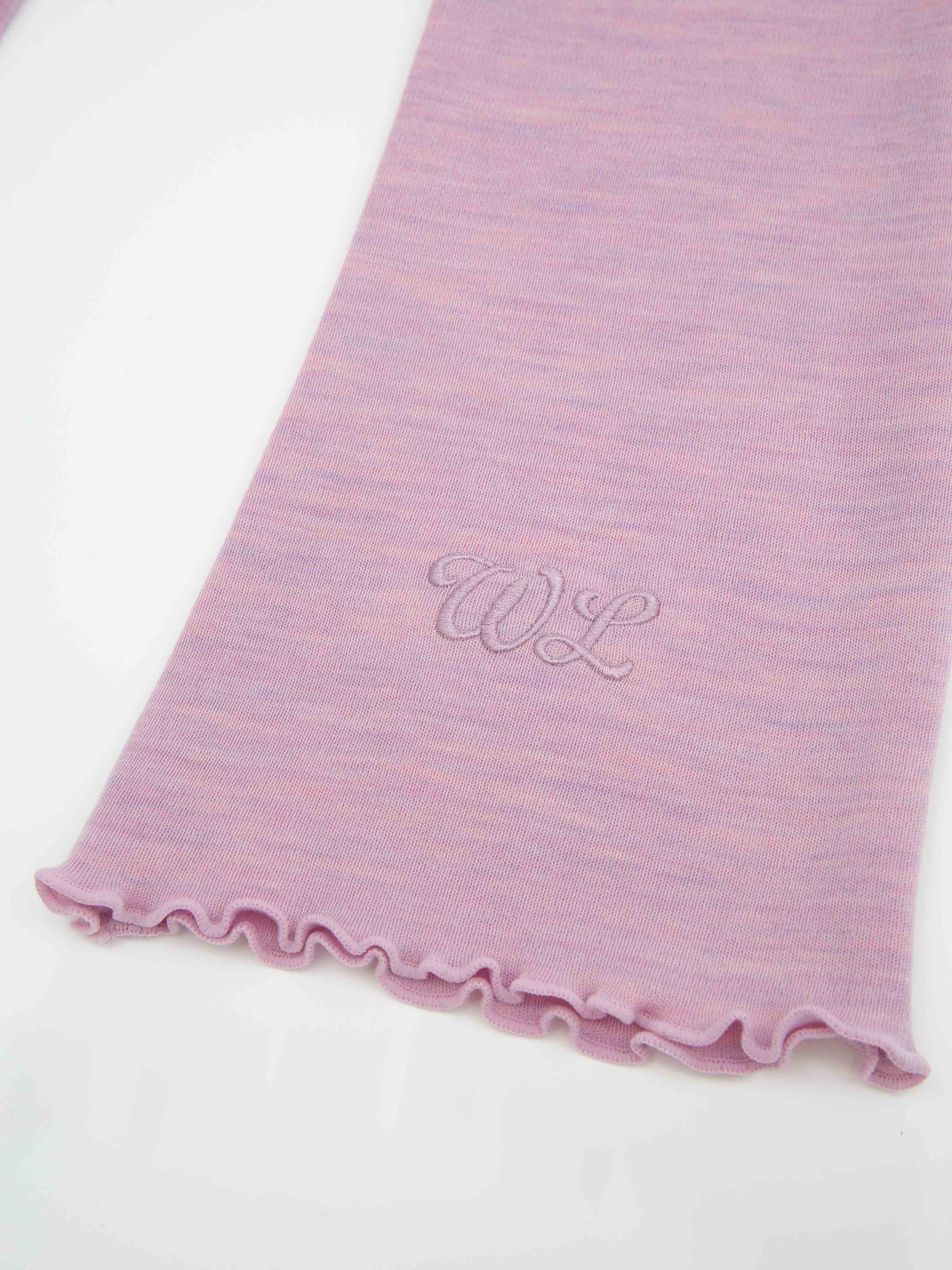 Eidsfjord Merino Ullbukse  Light Pink Melange