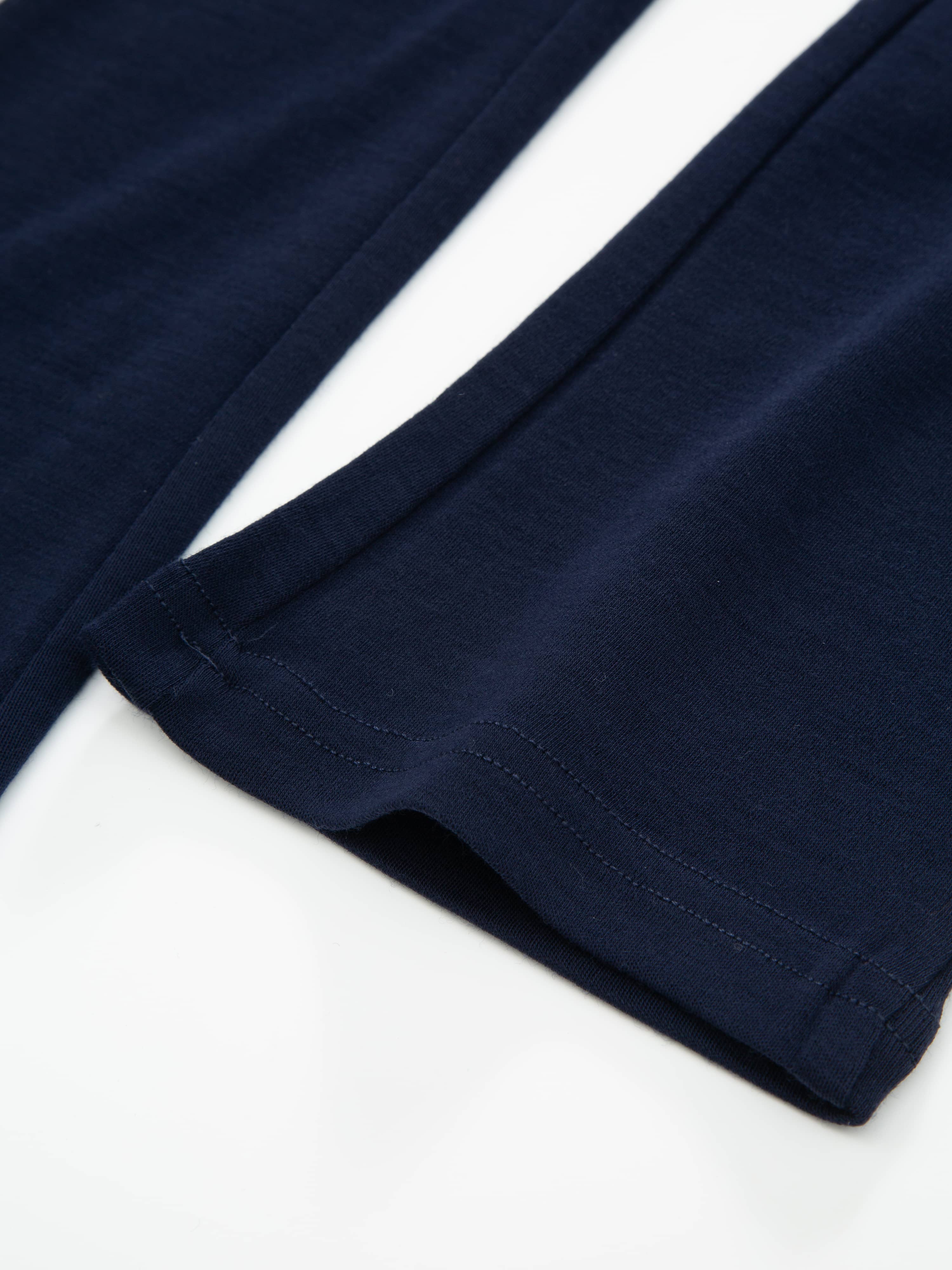 Eidsfjord Merino Ullbukse  Blue Ink