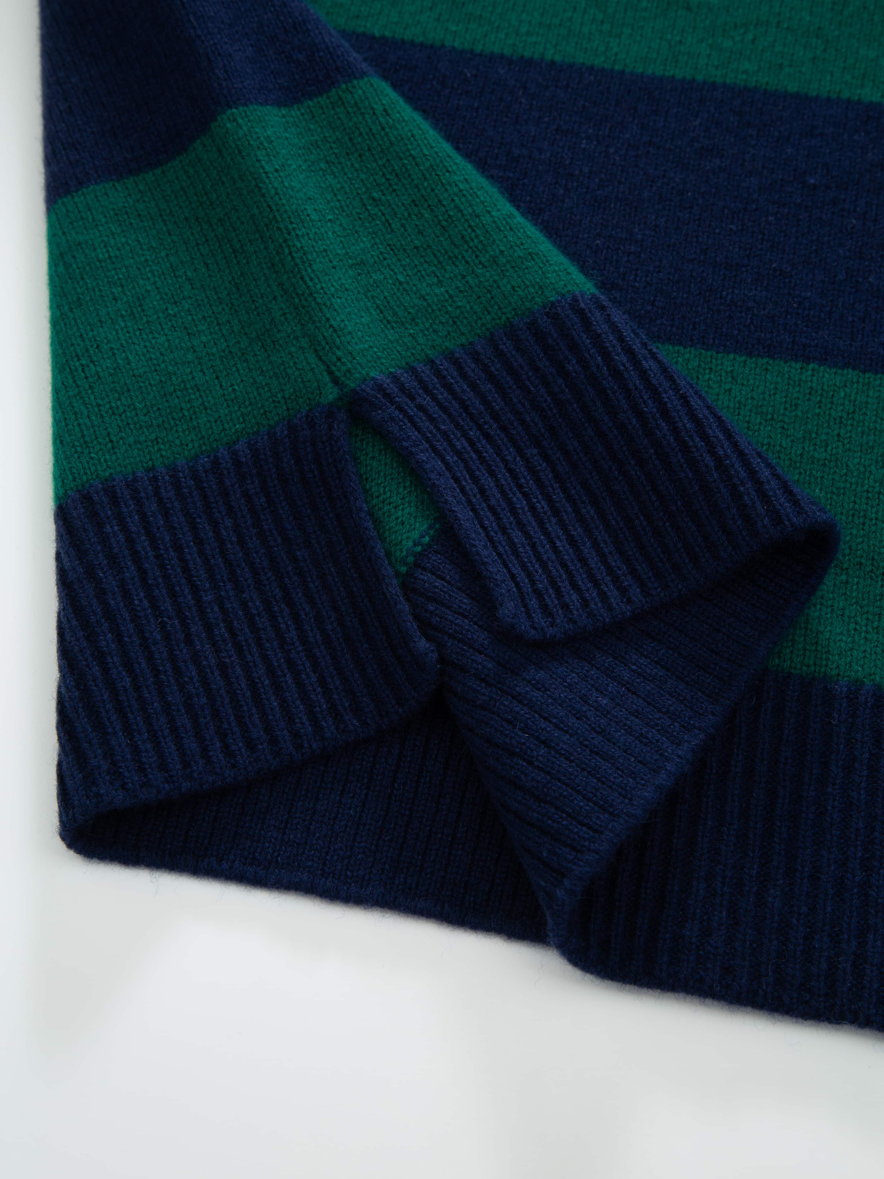 Eidsvoll Knitted Sweater  Blue