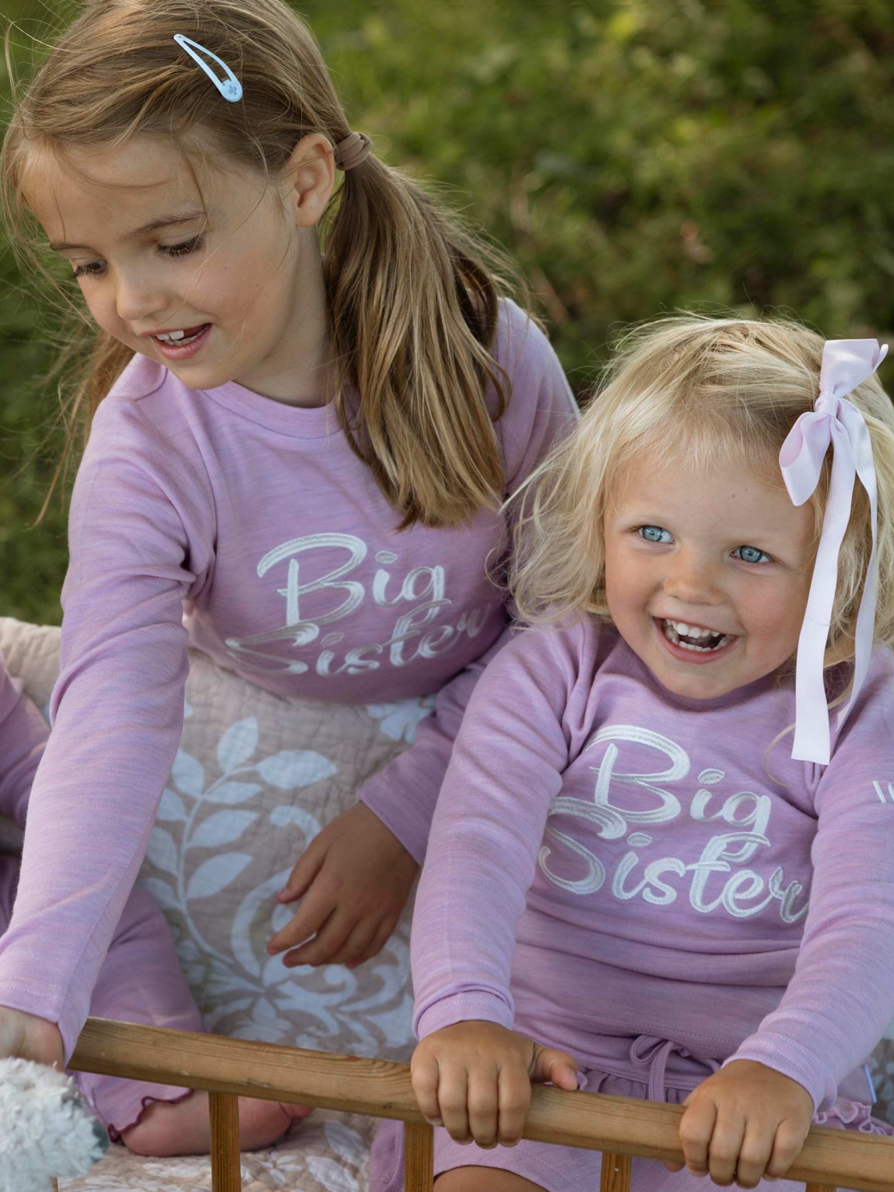 Fjærland Wool Sweater  Light Pink Melange