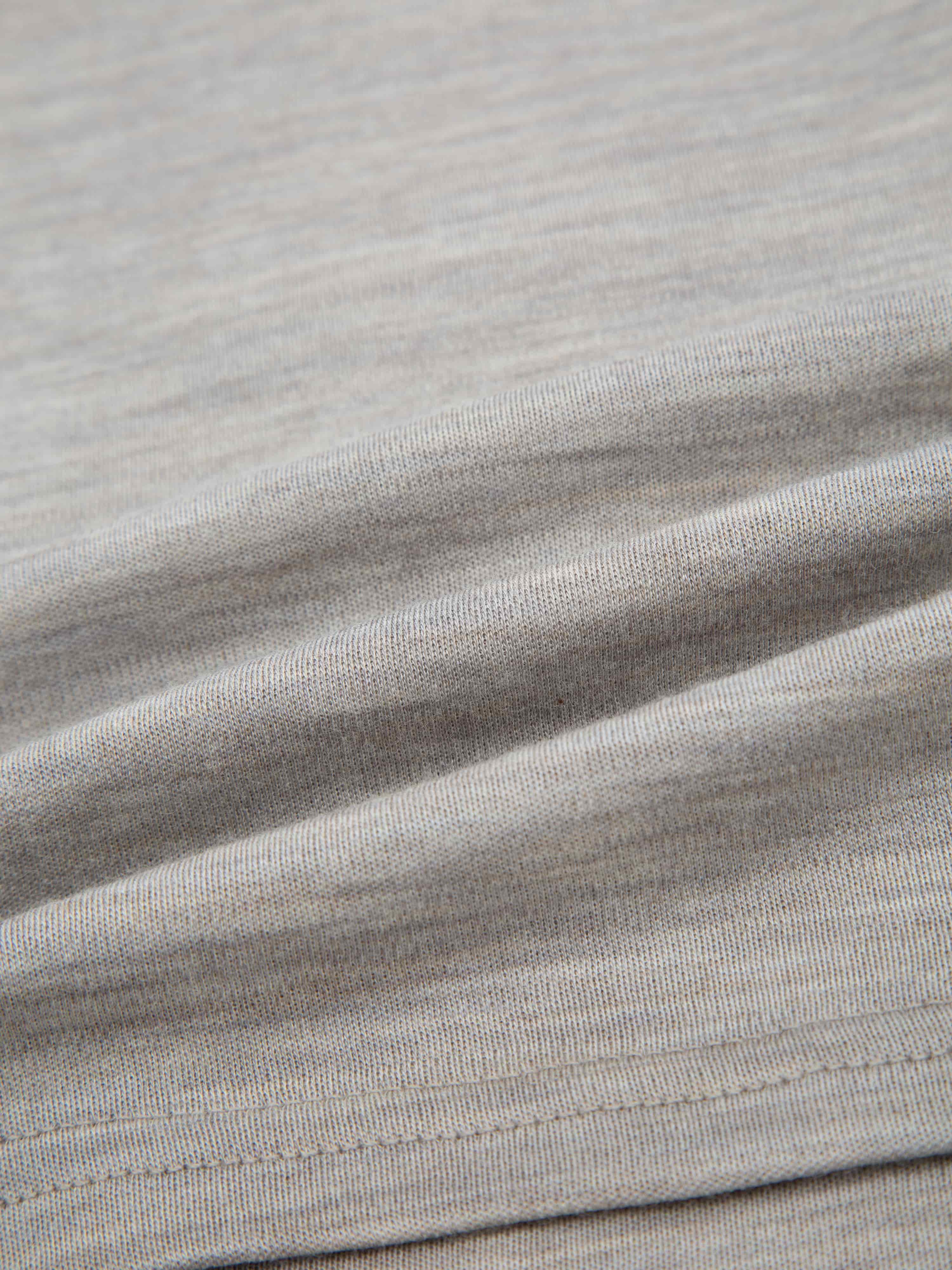 Harpefossen Merino Sweater Sand Melange