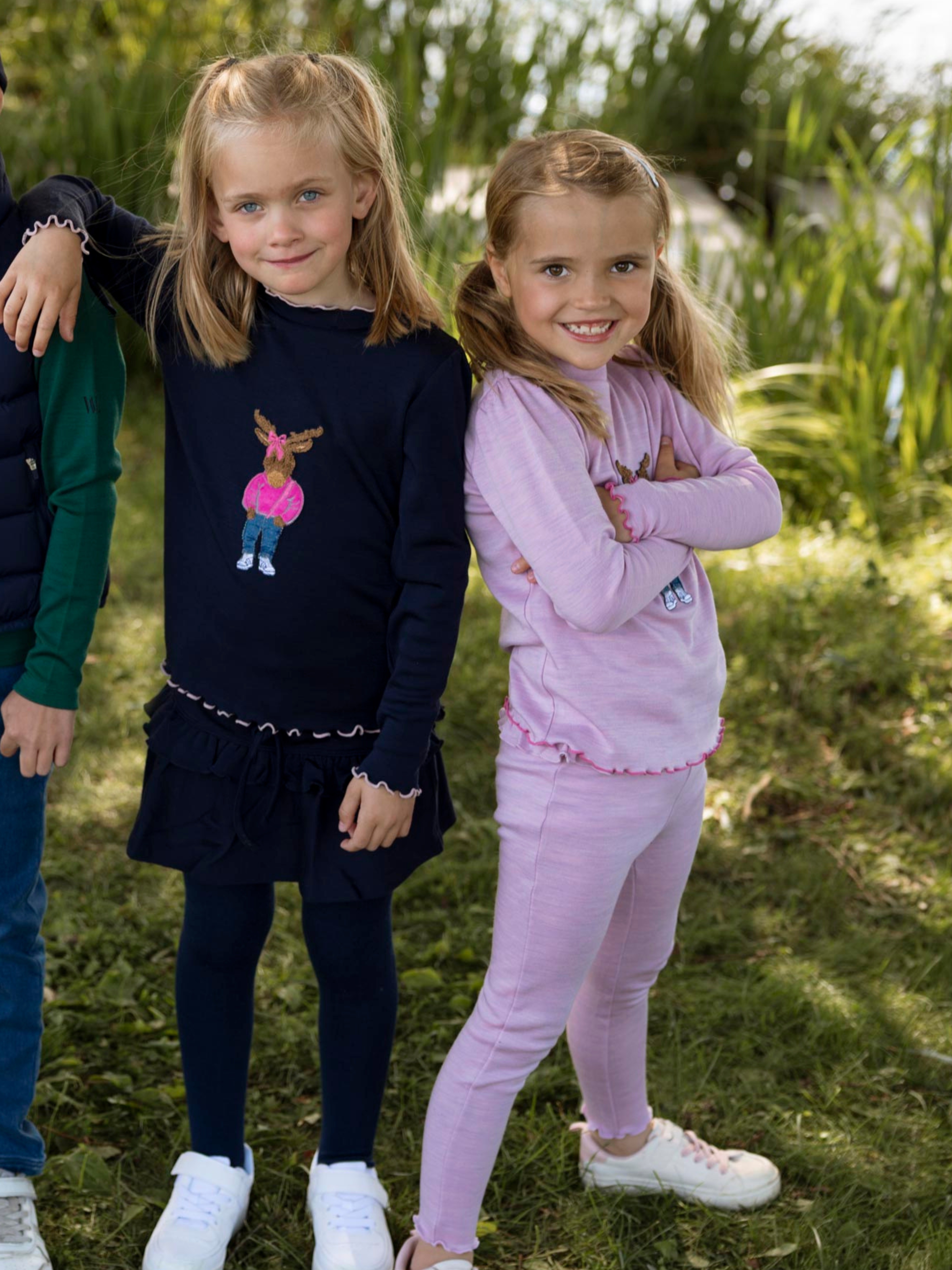 Harpefossen Merino Sweater Light Pink Melange