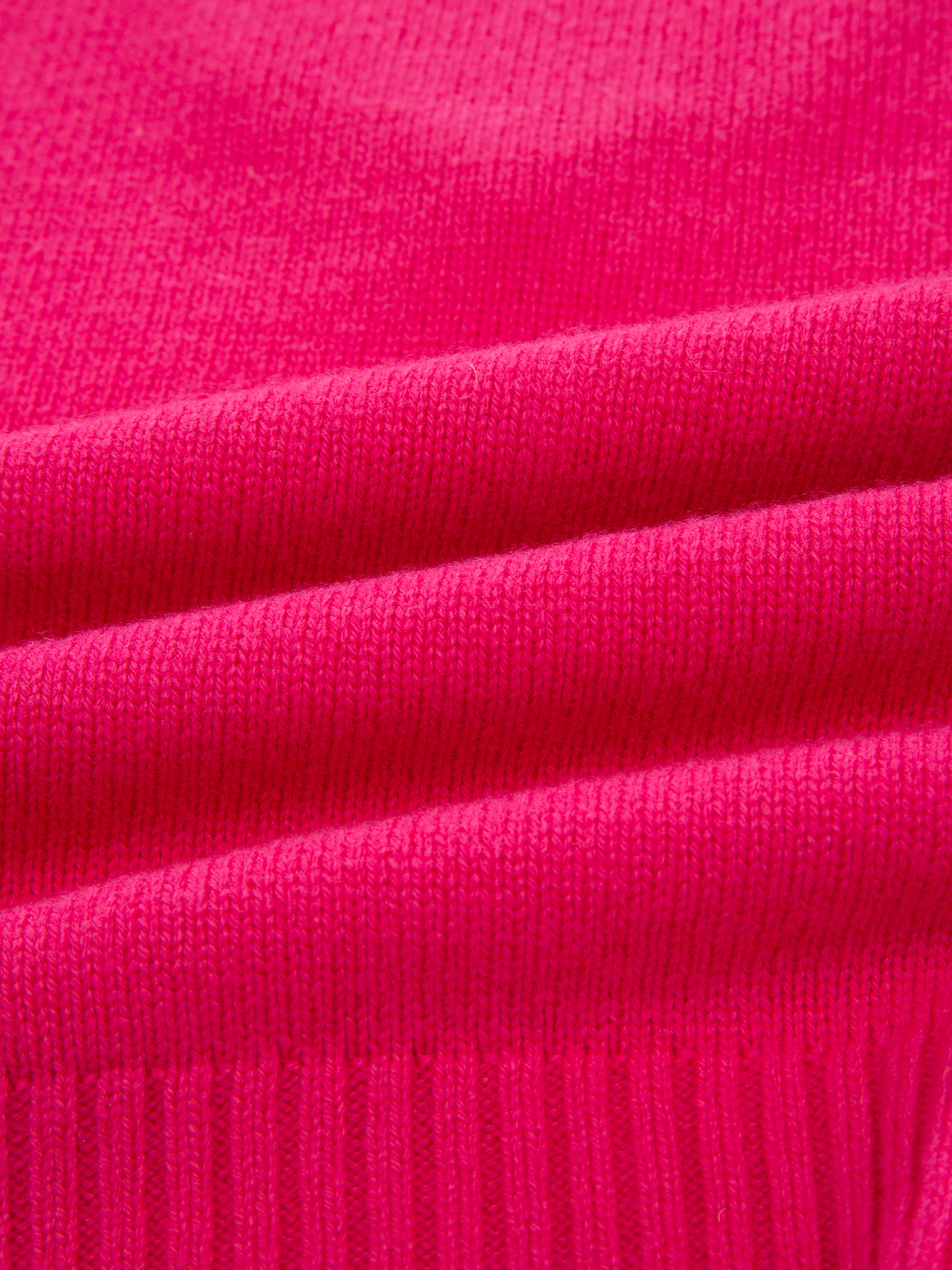 Jostedal Half-zip Ullgenser  Hot Pink