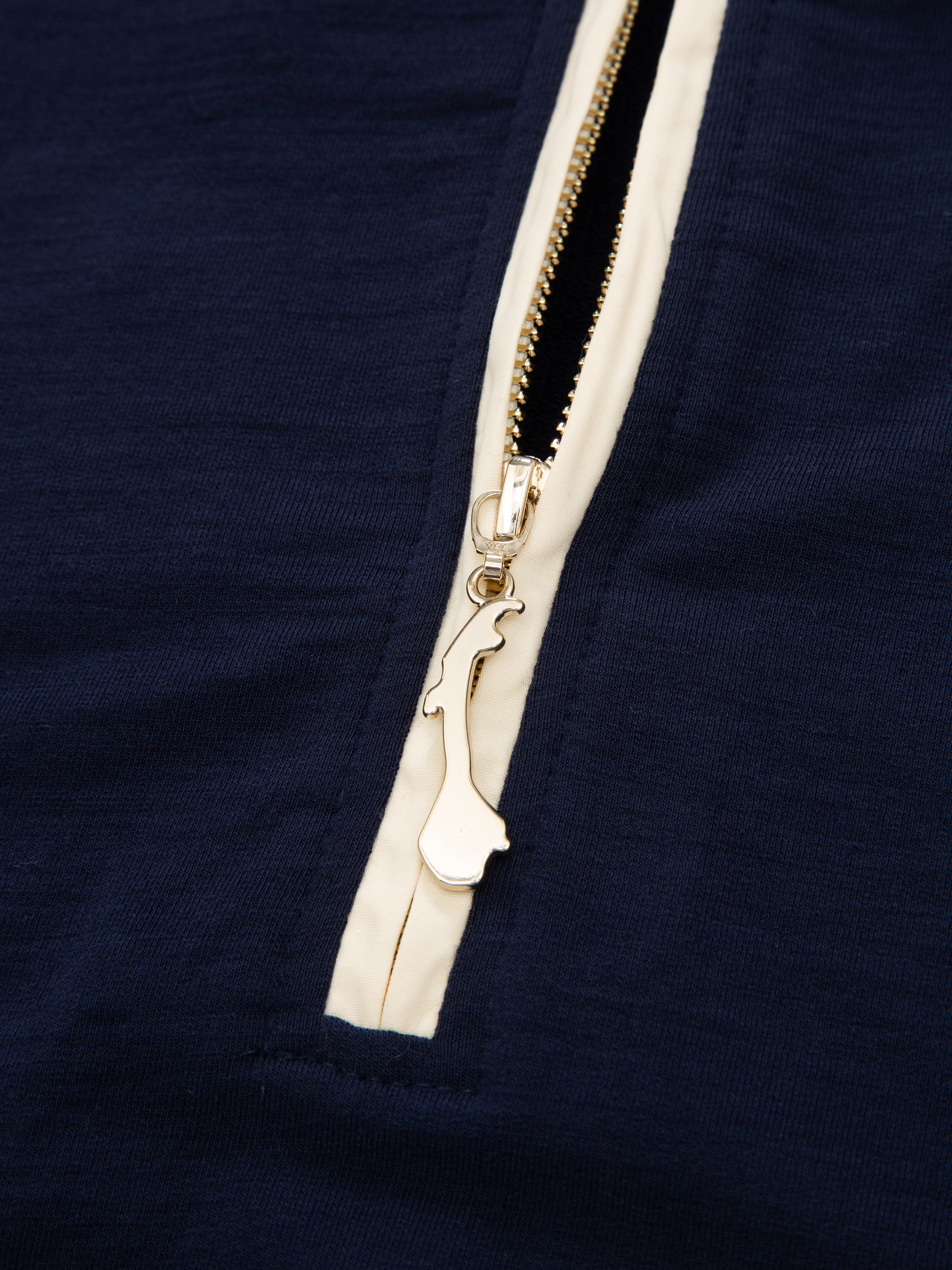 Sandane Wool Sweater  Blue Ink