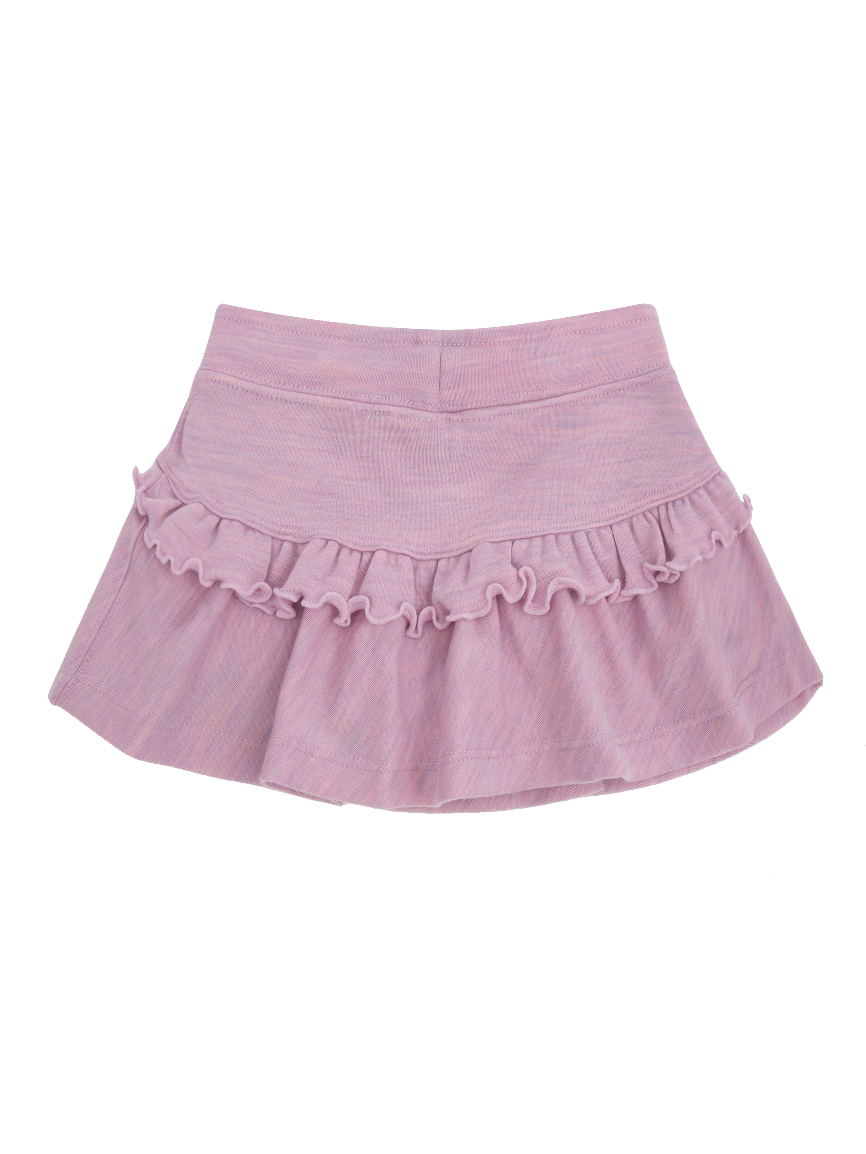 Sandefjord Wool Skirt With Cord Details Light Pink Melange