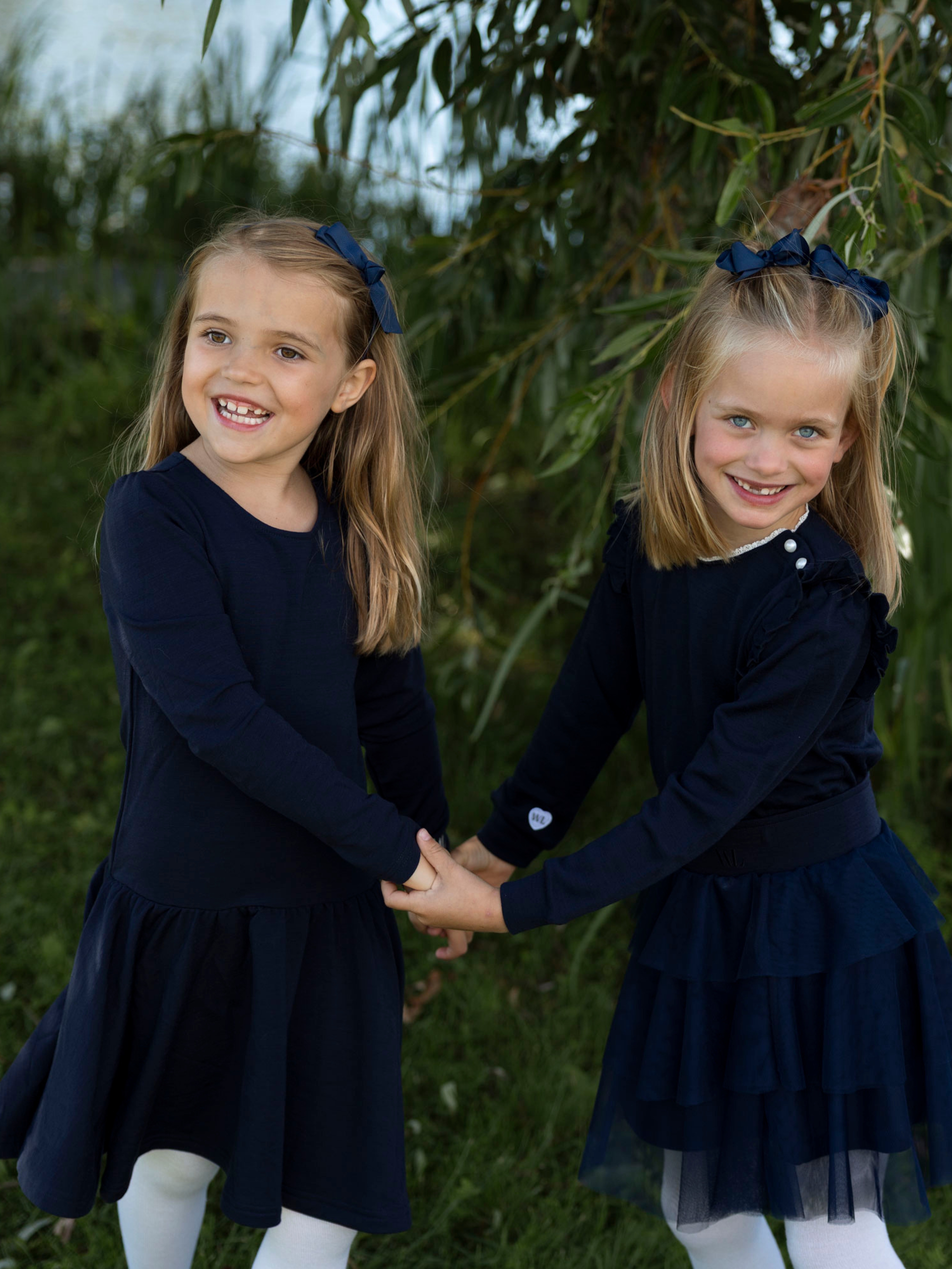 Bergen Merino Top  Blue