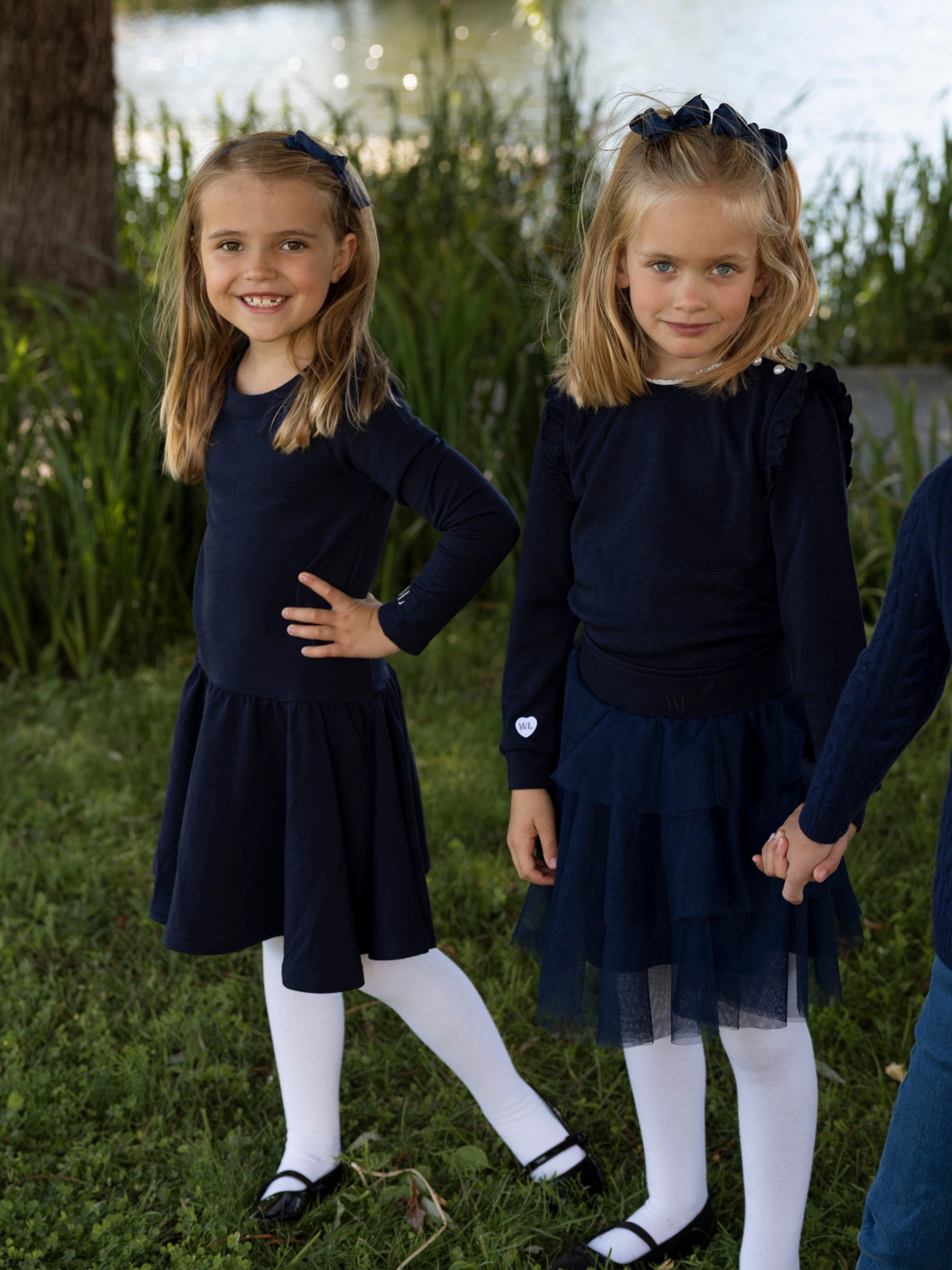 Bergen Merino Top  Blue