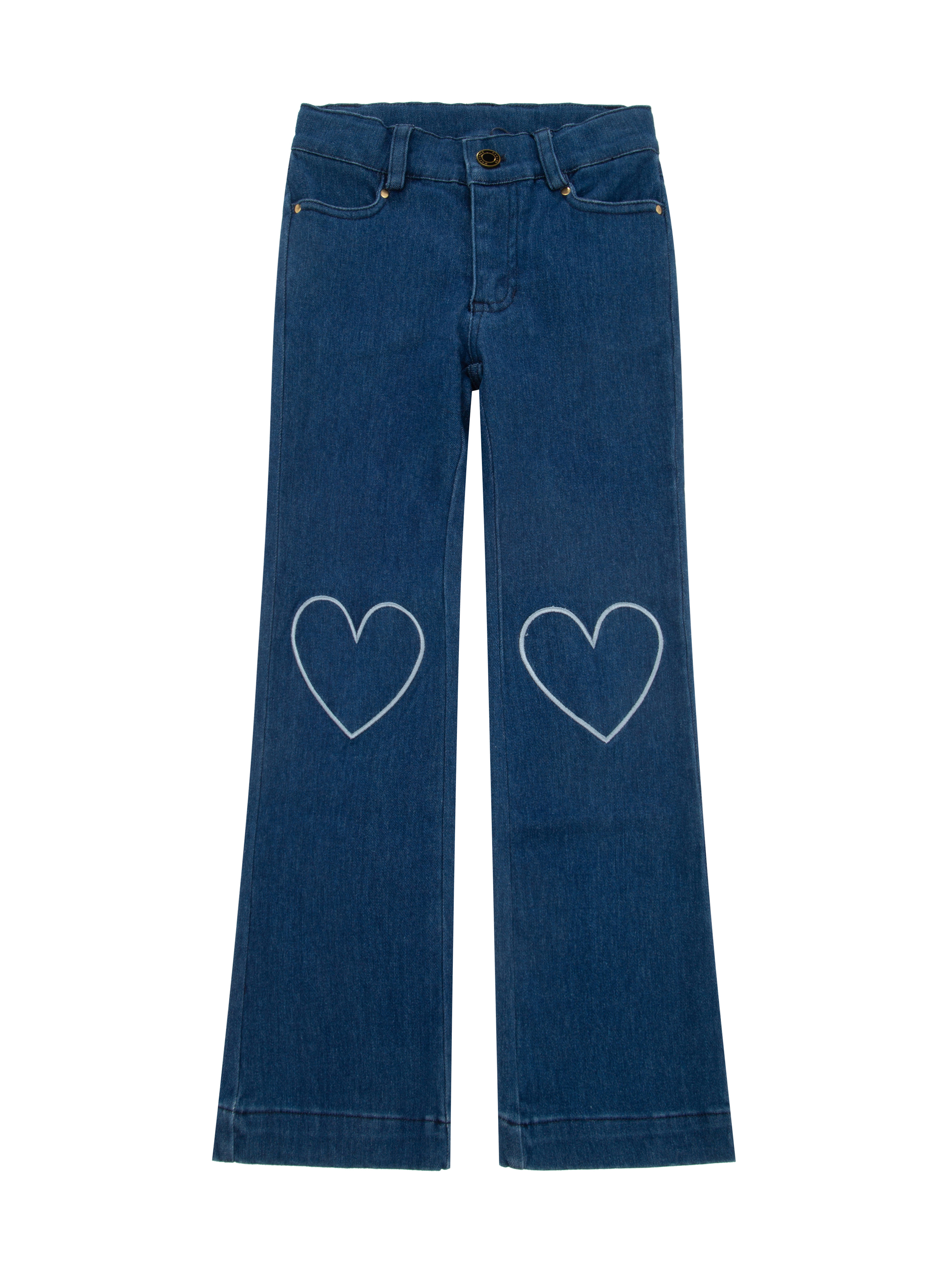 Tromsø Flare Ulljeans  Blue Ink