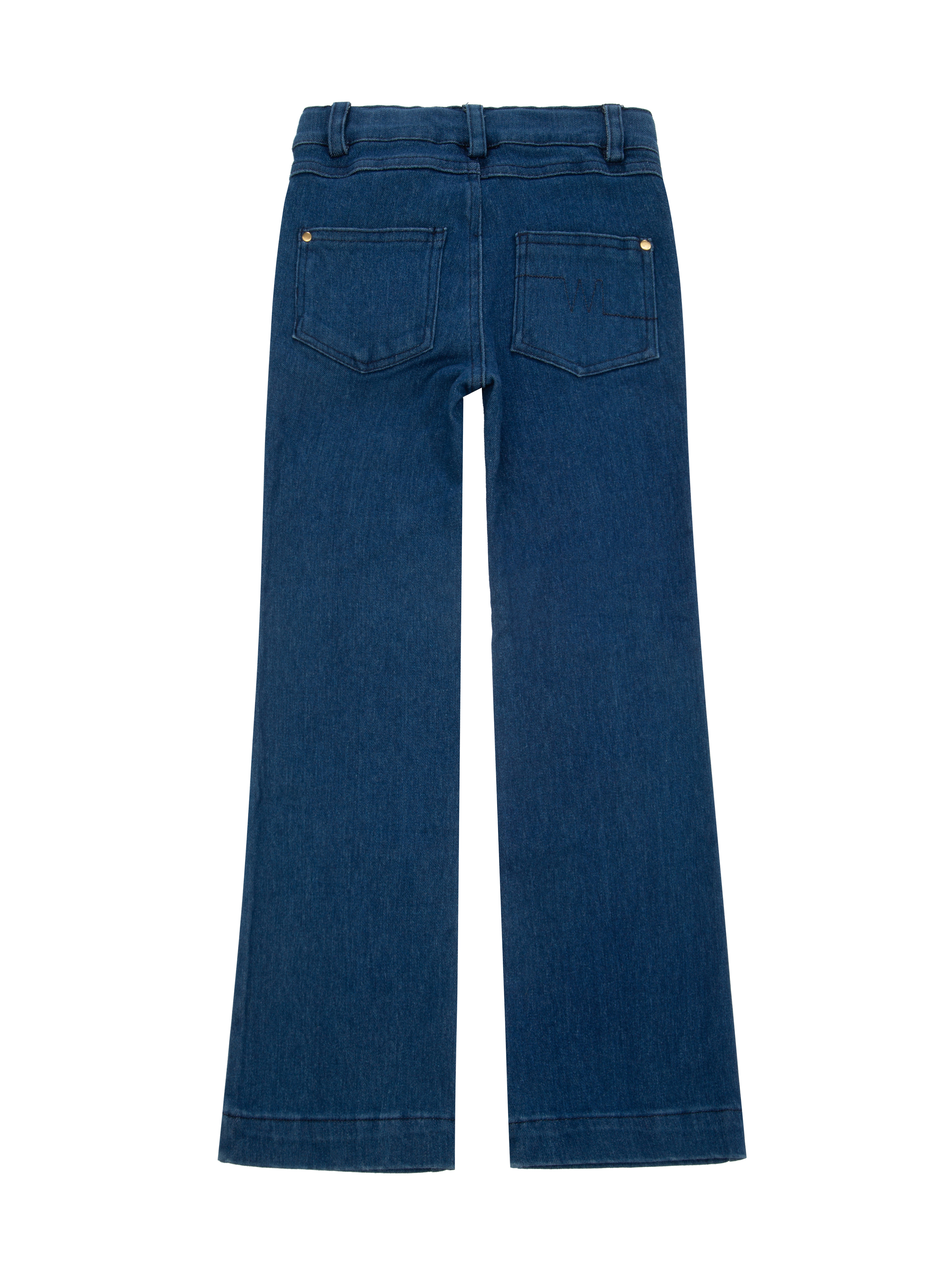 Tromsø Flare Ulljeans  Blue Ink