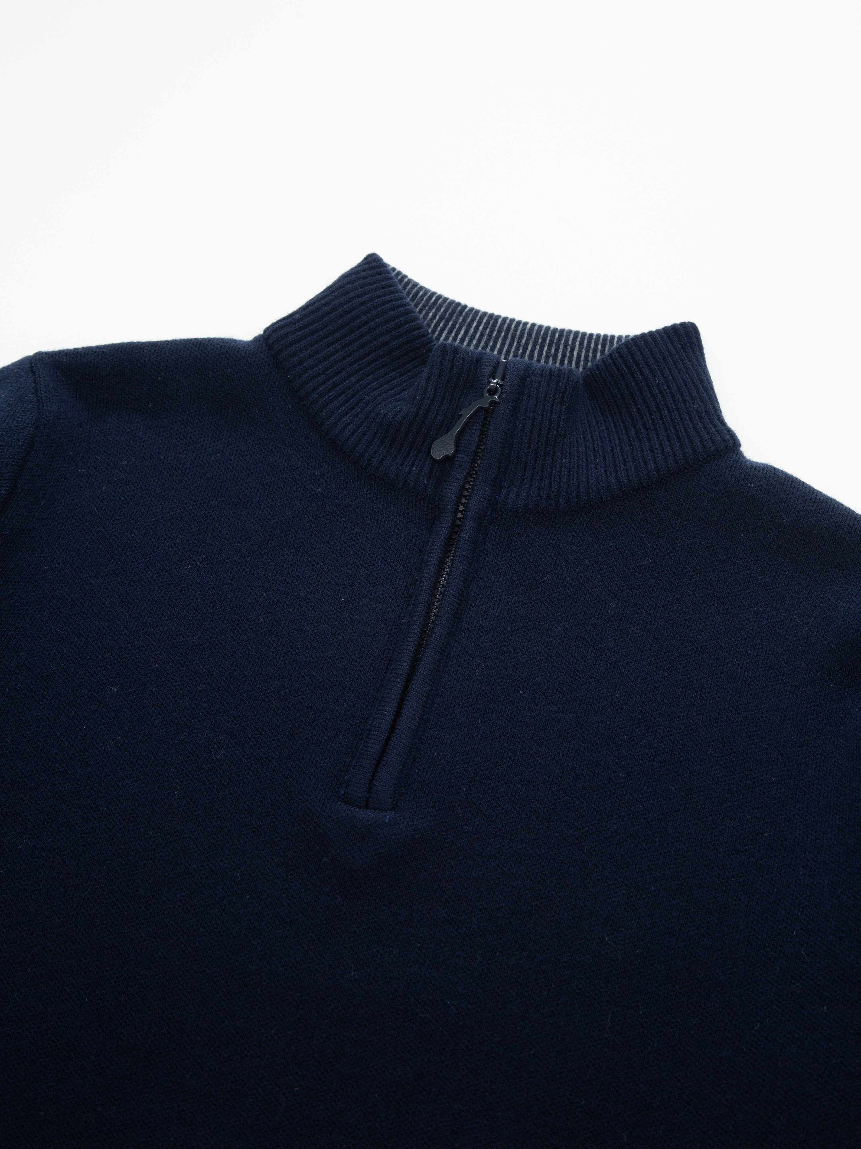 Tydal Half-zip Ullgenser Dark Blue