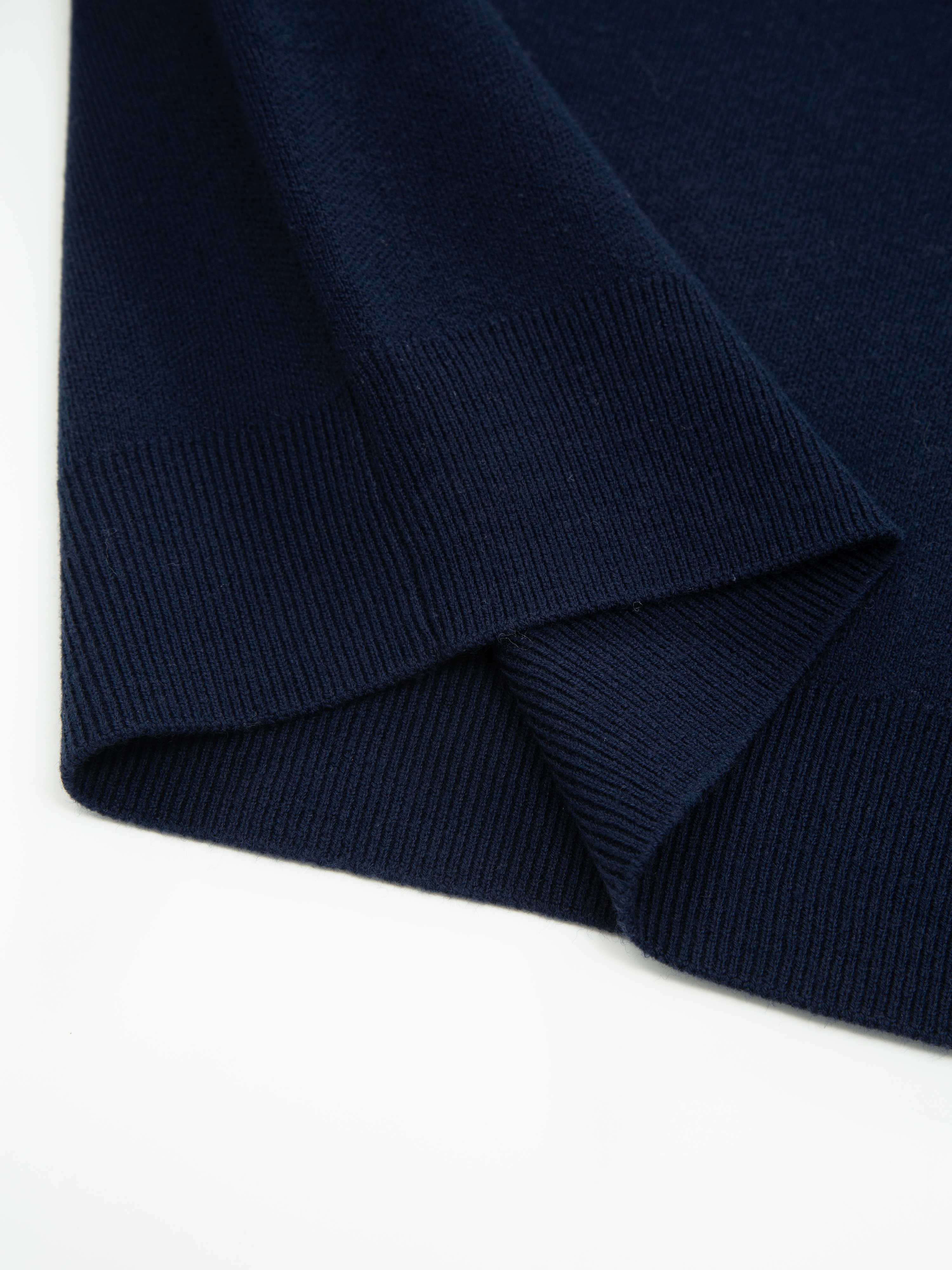 Tydal Half-zip Ullgenser Dark Blue