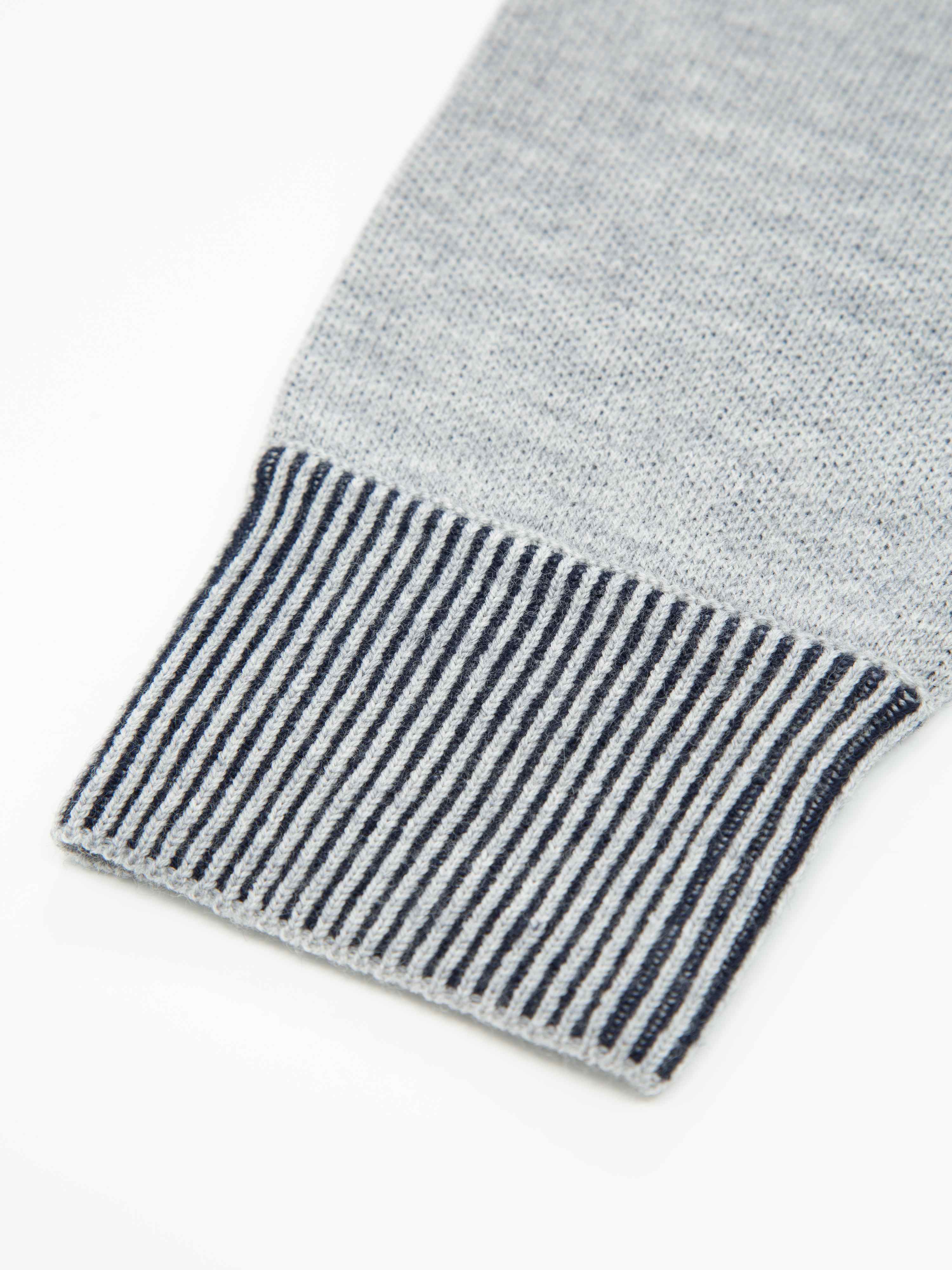 Tydal Half-zip Ullgenser Grey Melange