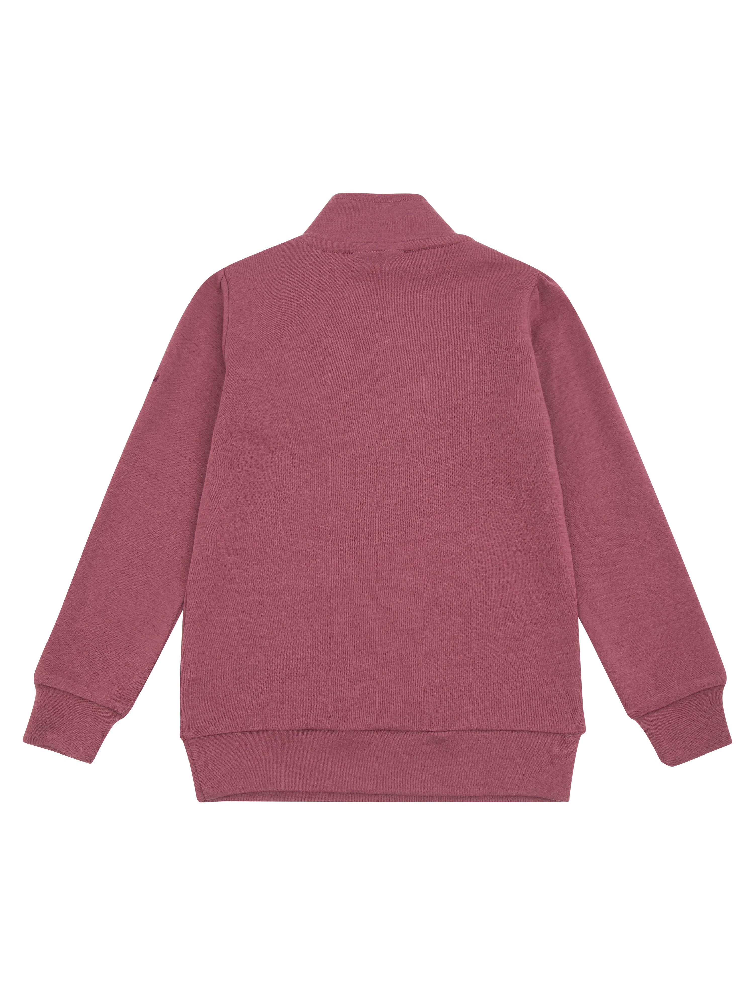 Undredal Half-zip Ullgenser  Dark Blush