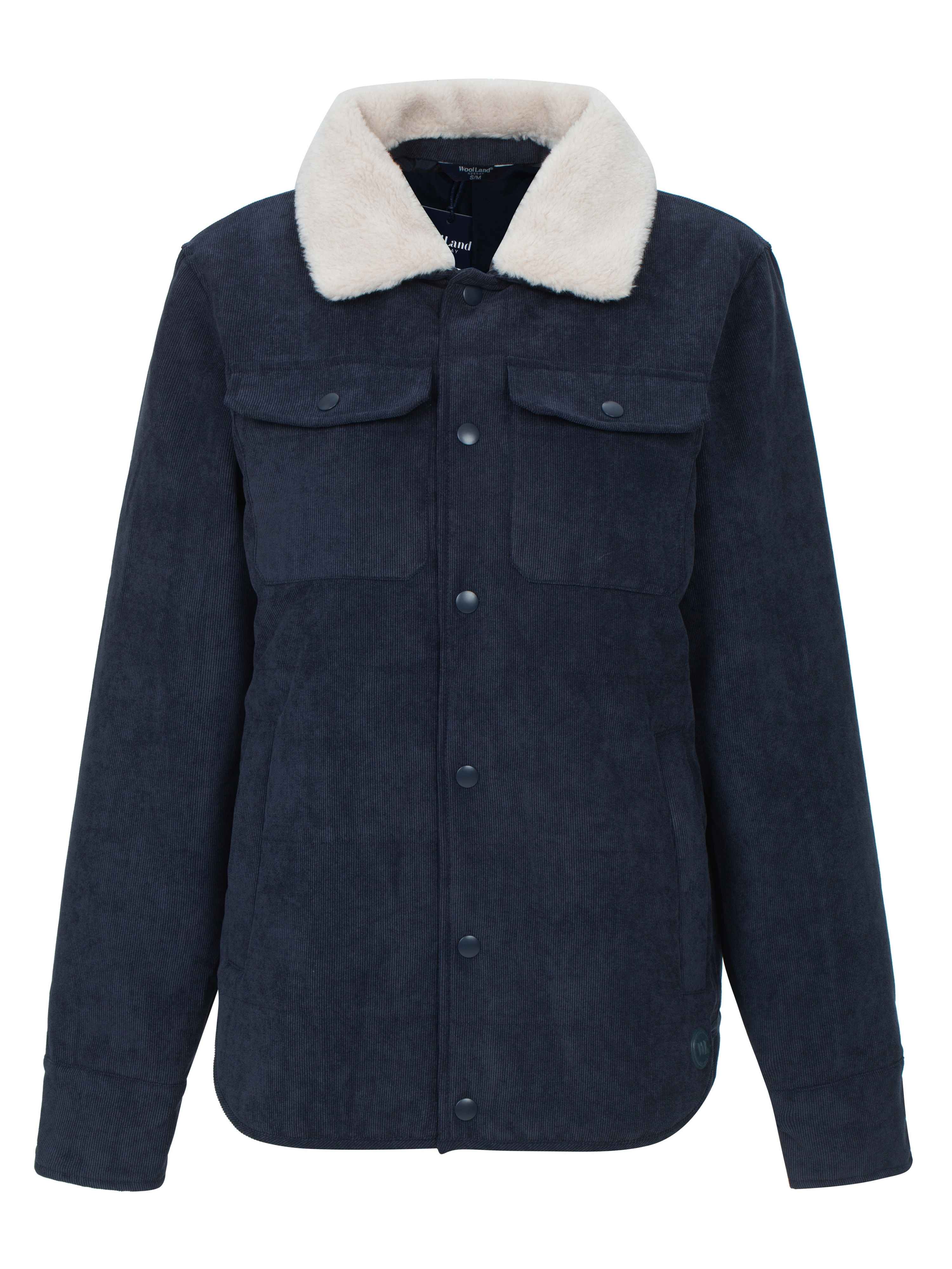 Eidselva Cord Jacket Woman Dark Blue