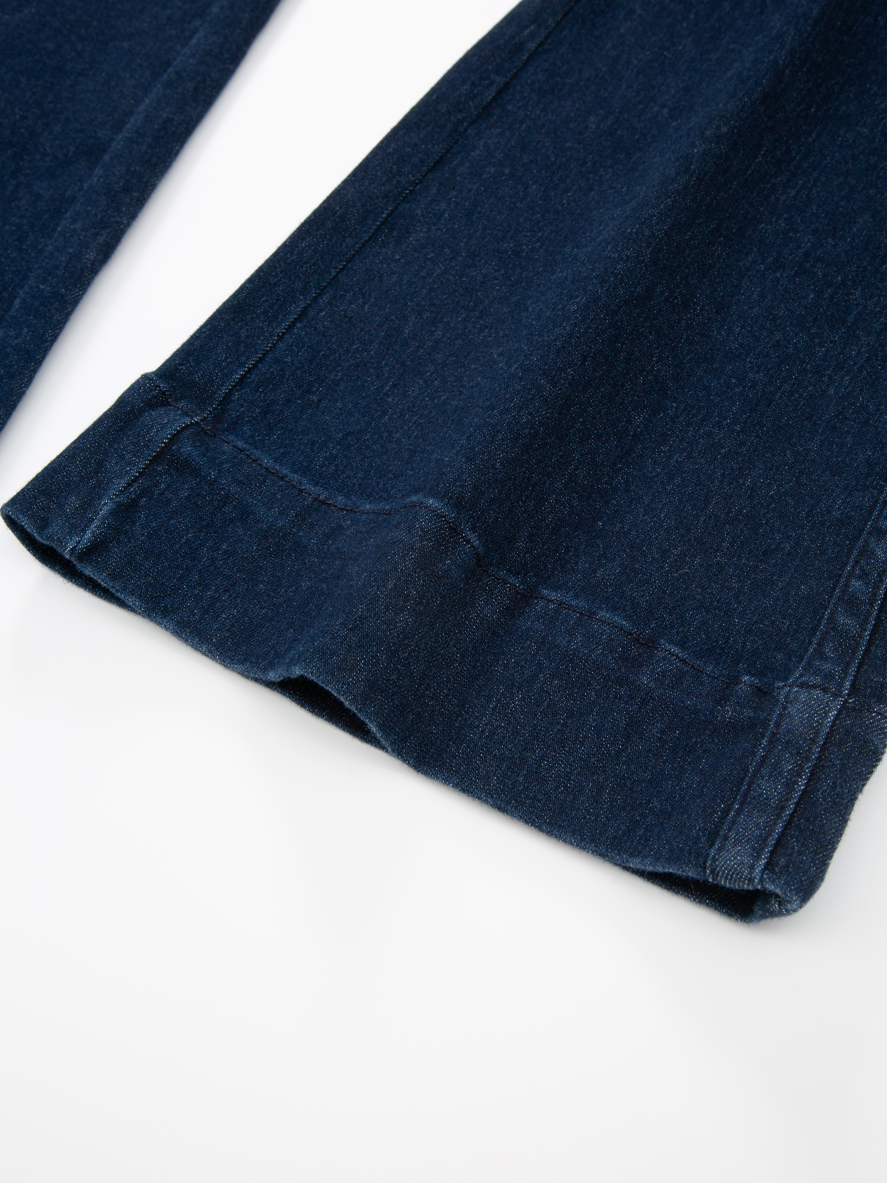 Fløya Wool Jeans - Regular  Dark Blue
