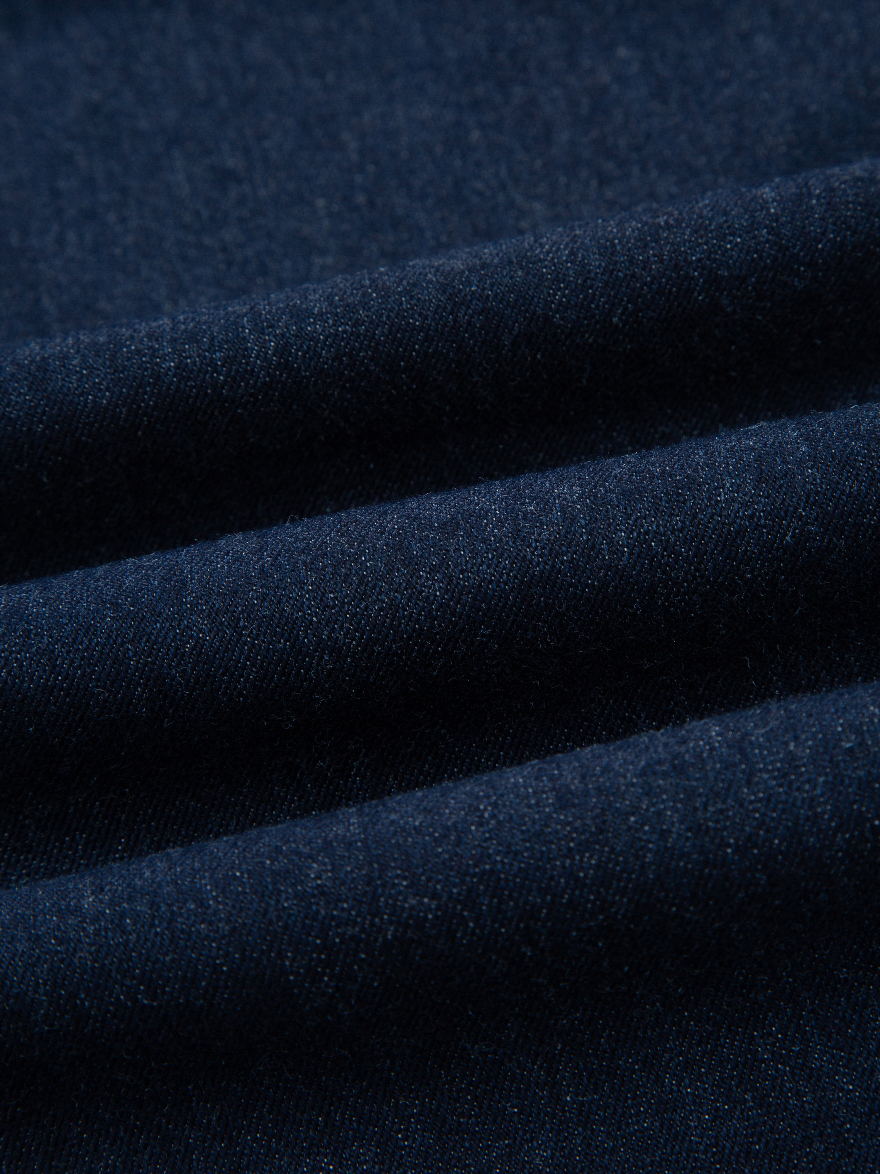 Fløya Wool Jeans - Regular  Dark Blue