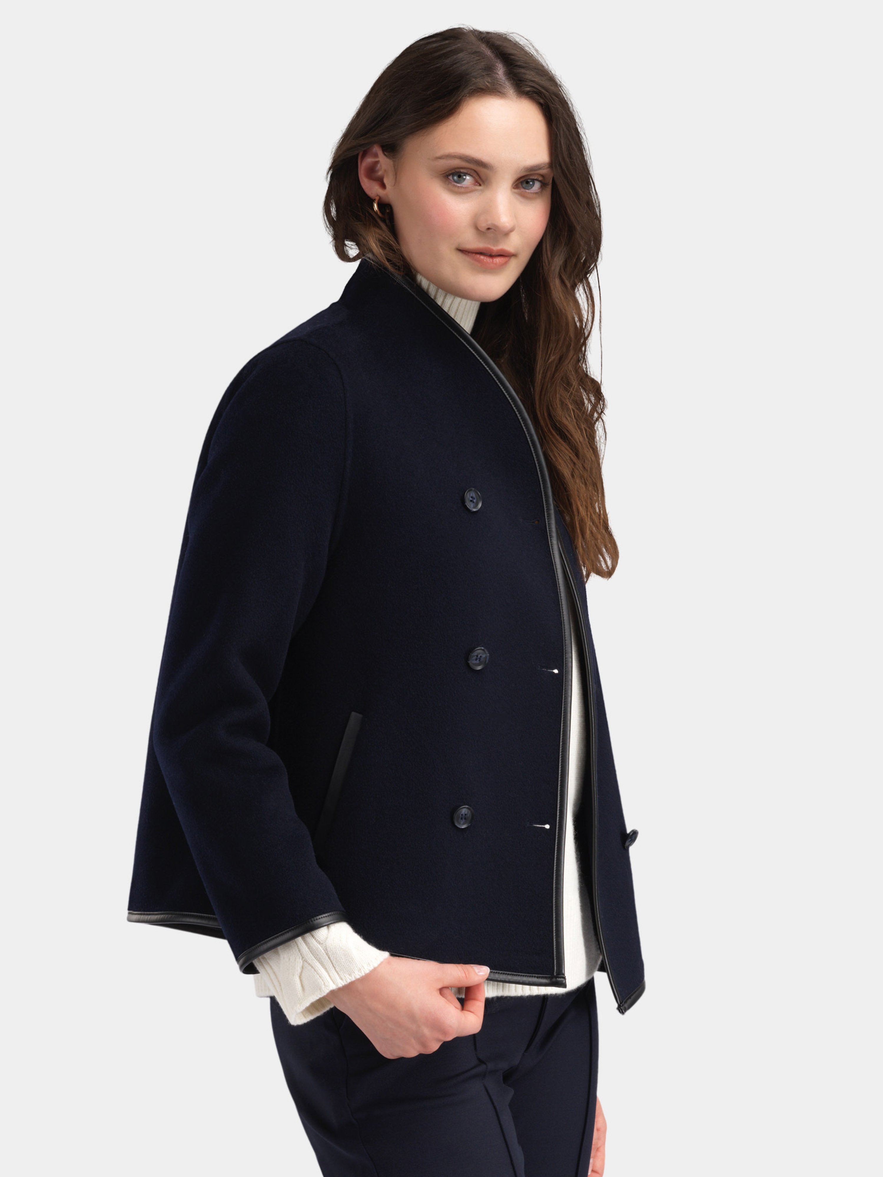 Frøysa Jacket Woman Dark Blue