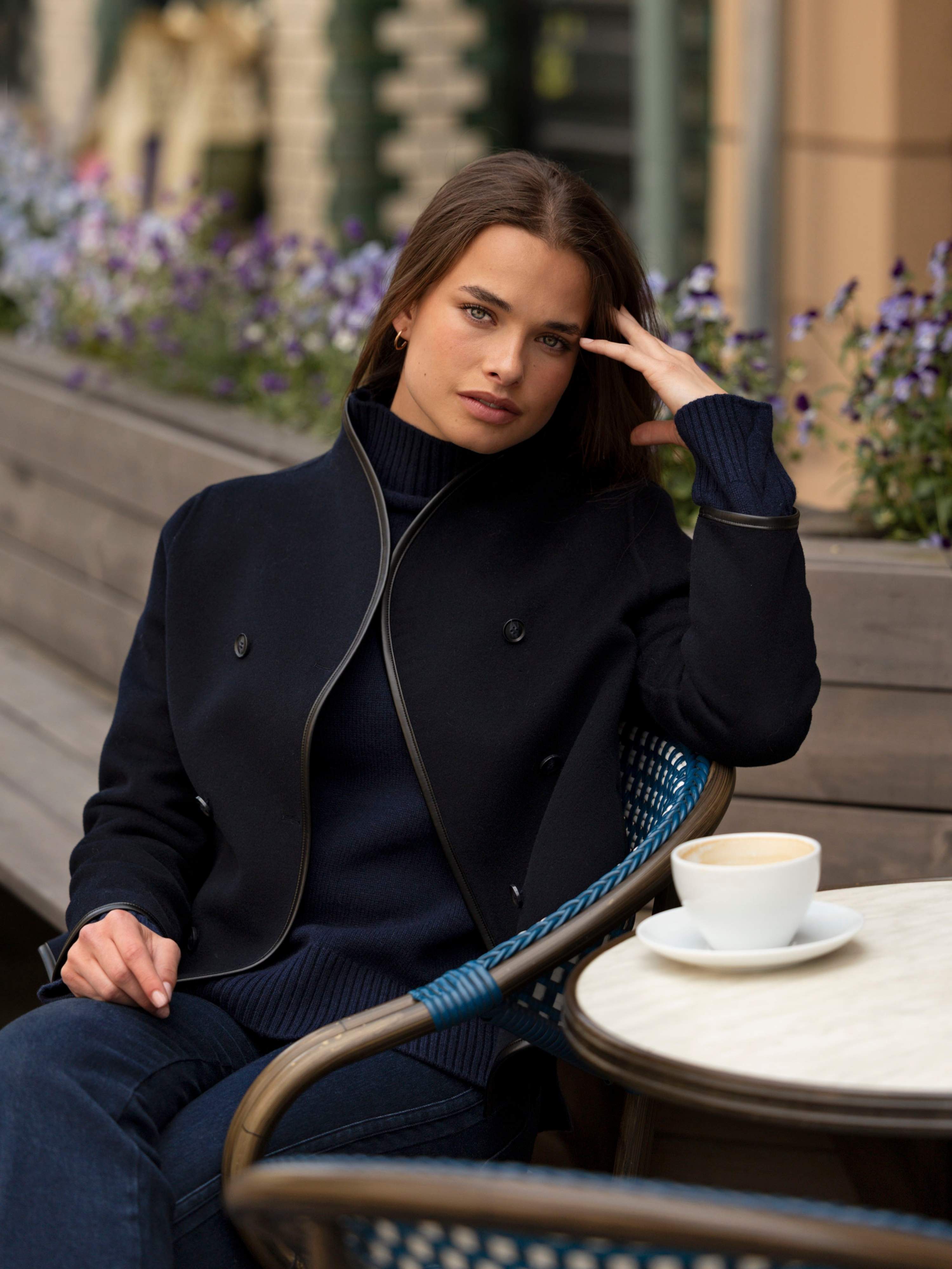 Frøysa Jacket Woman Dark Blue