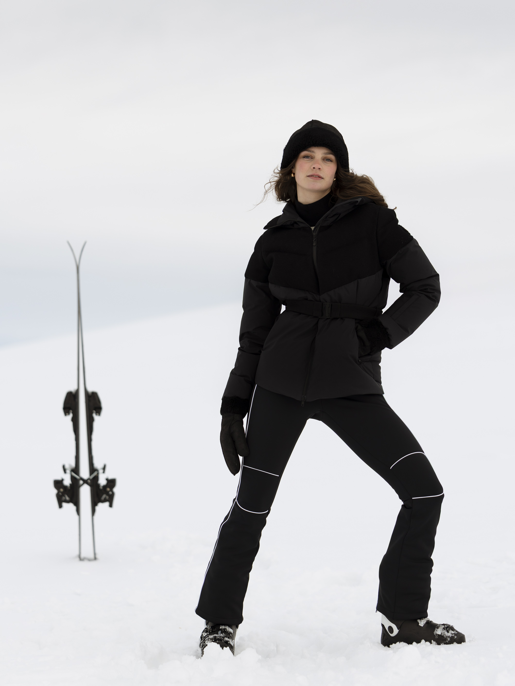 Galdhøpiggen Down Jacket Long Woman Black