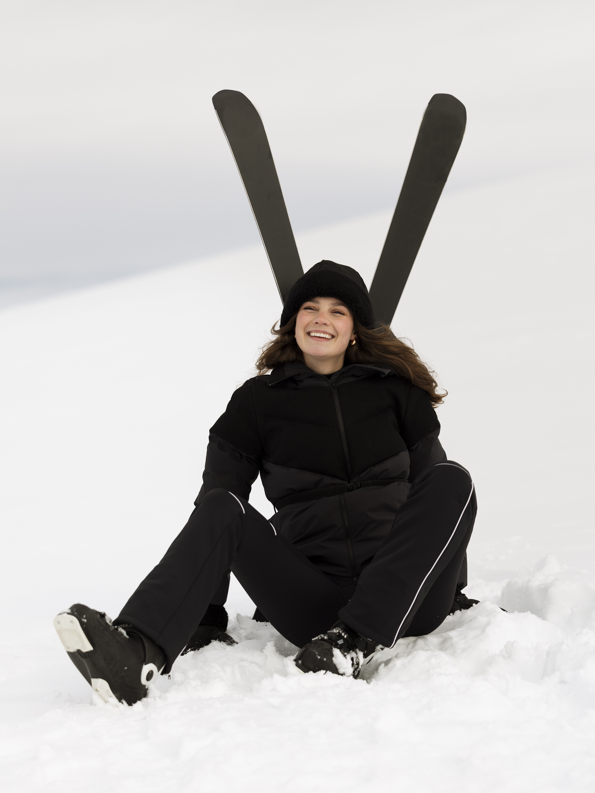 Galdhøpiggen Down Jacket Long Woman Black