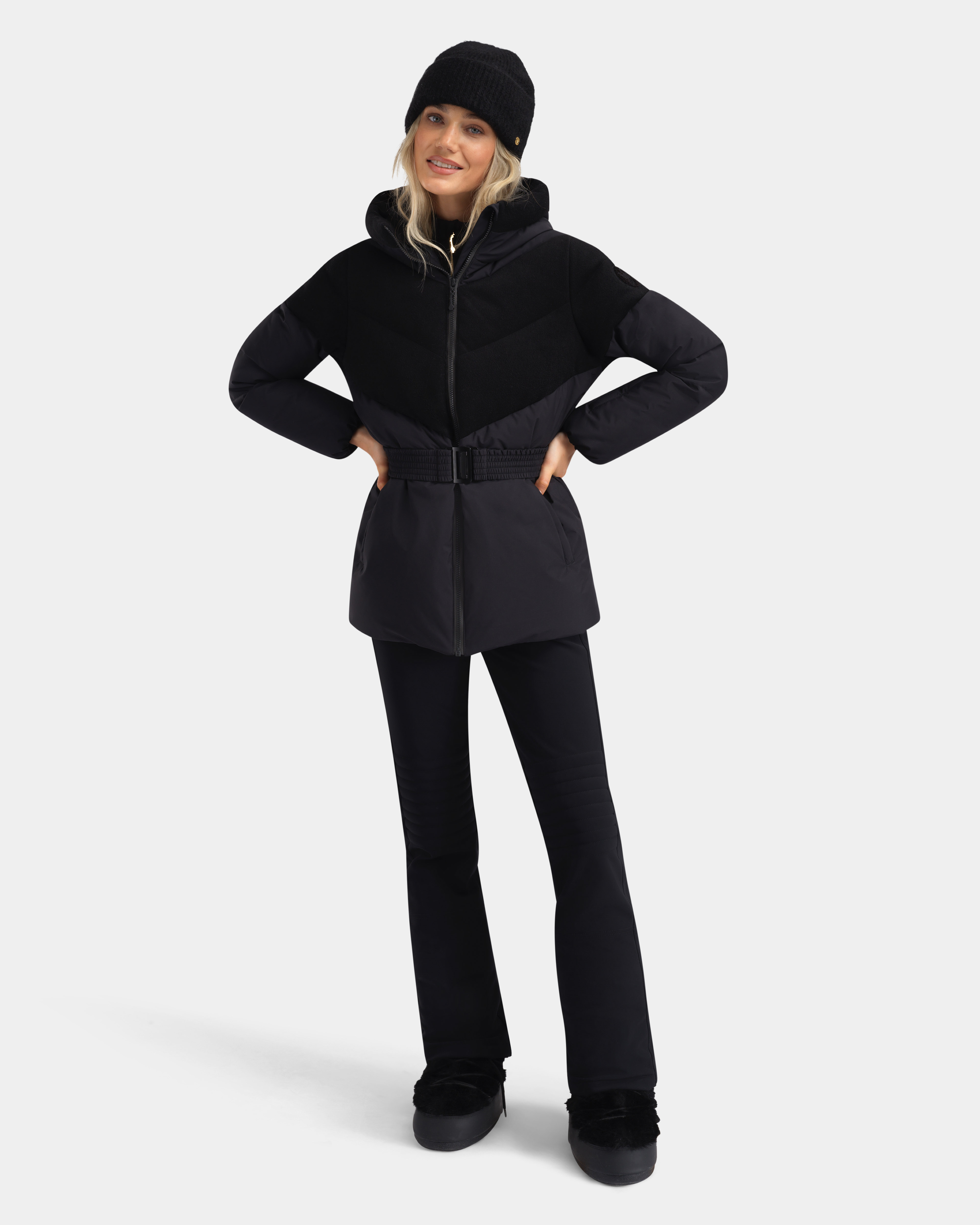 Galdhøpiggen Down Jacket Long Woman Black