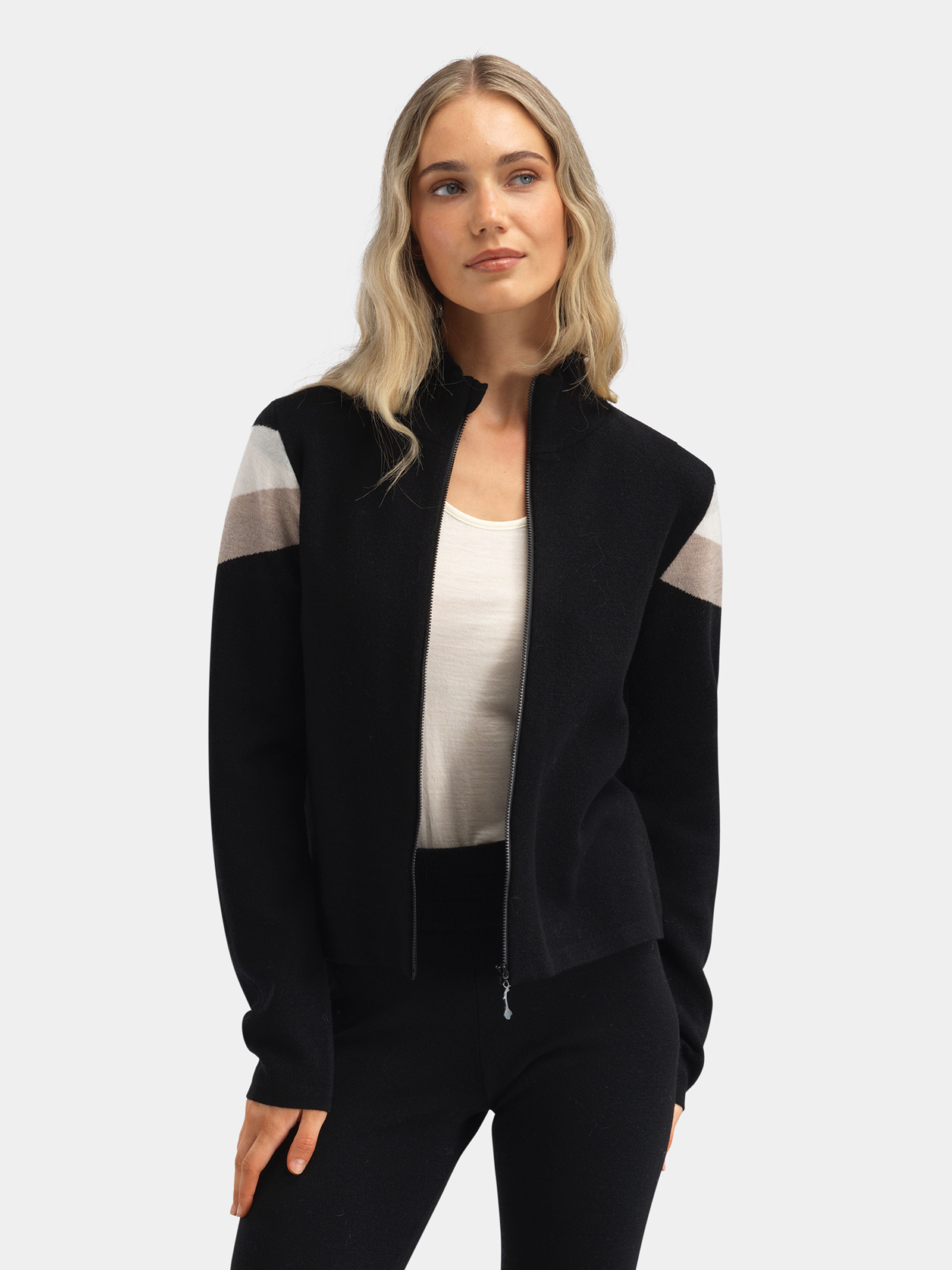 Hemsedal Knitted Jacket  Black