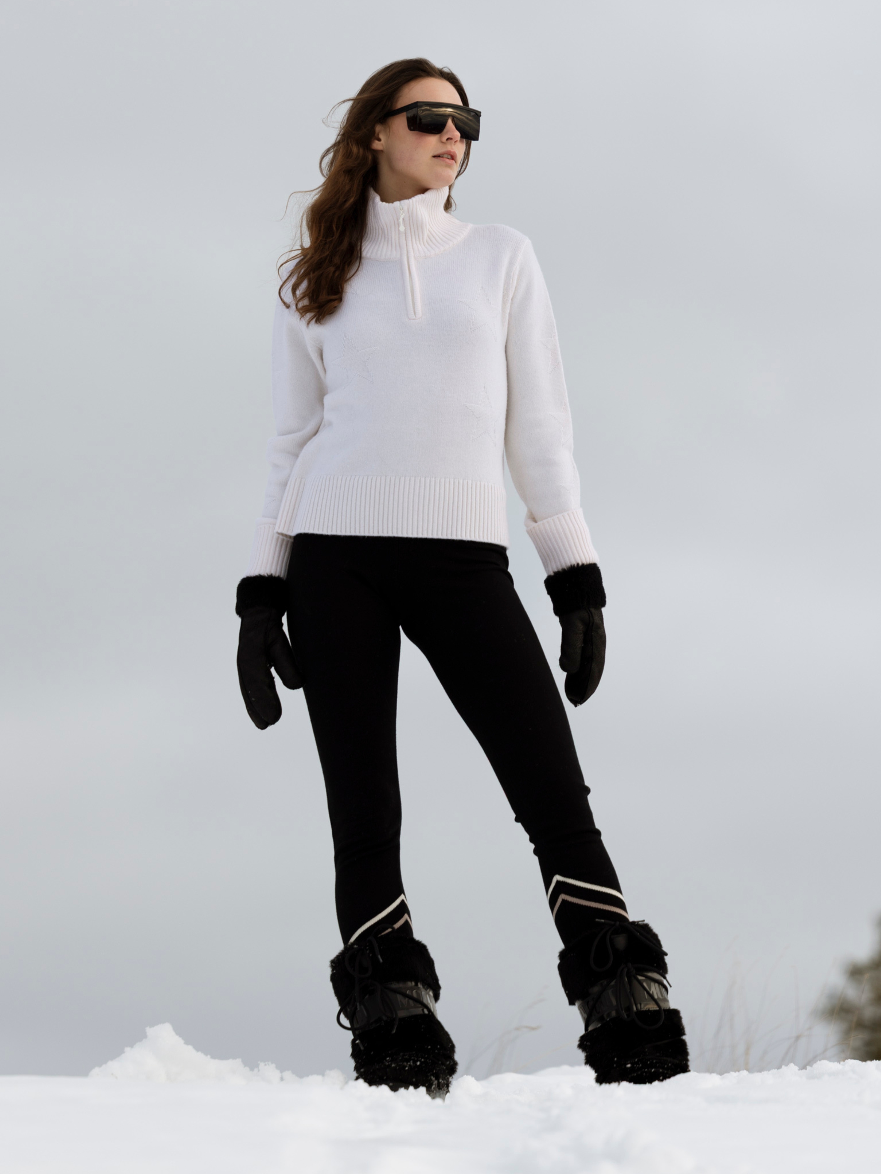 Hemsedal Knitted Slim Jogger Woman Black