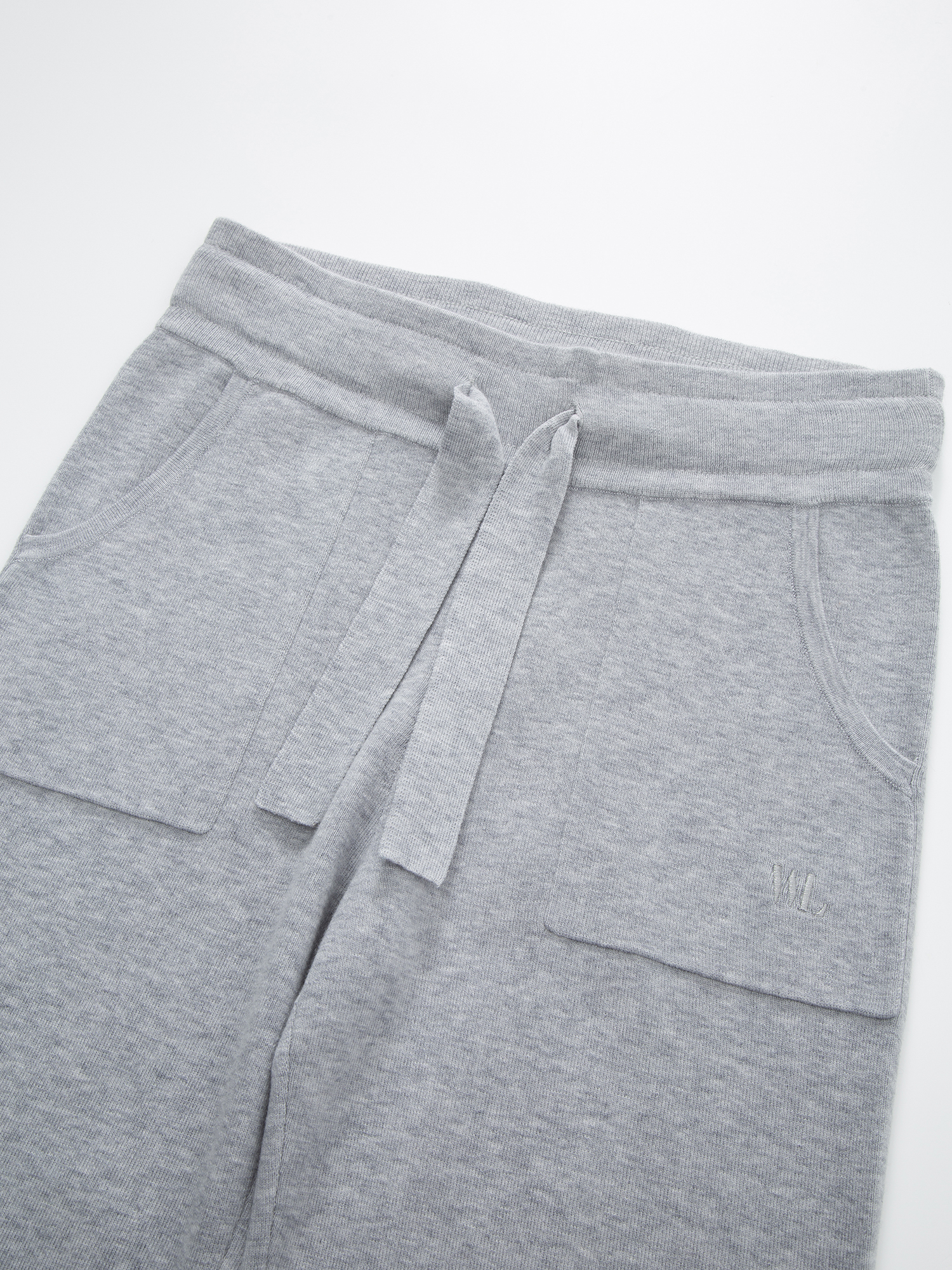 Himmeltinden Wool Pants Light Grey Melange