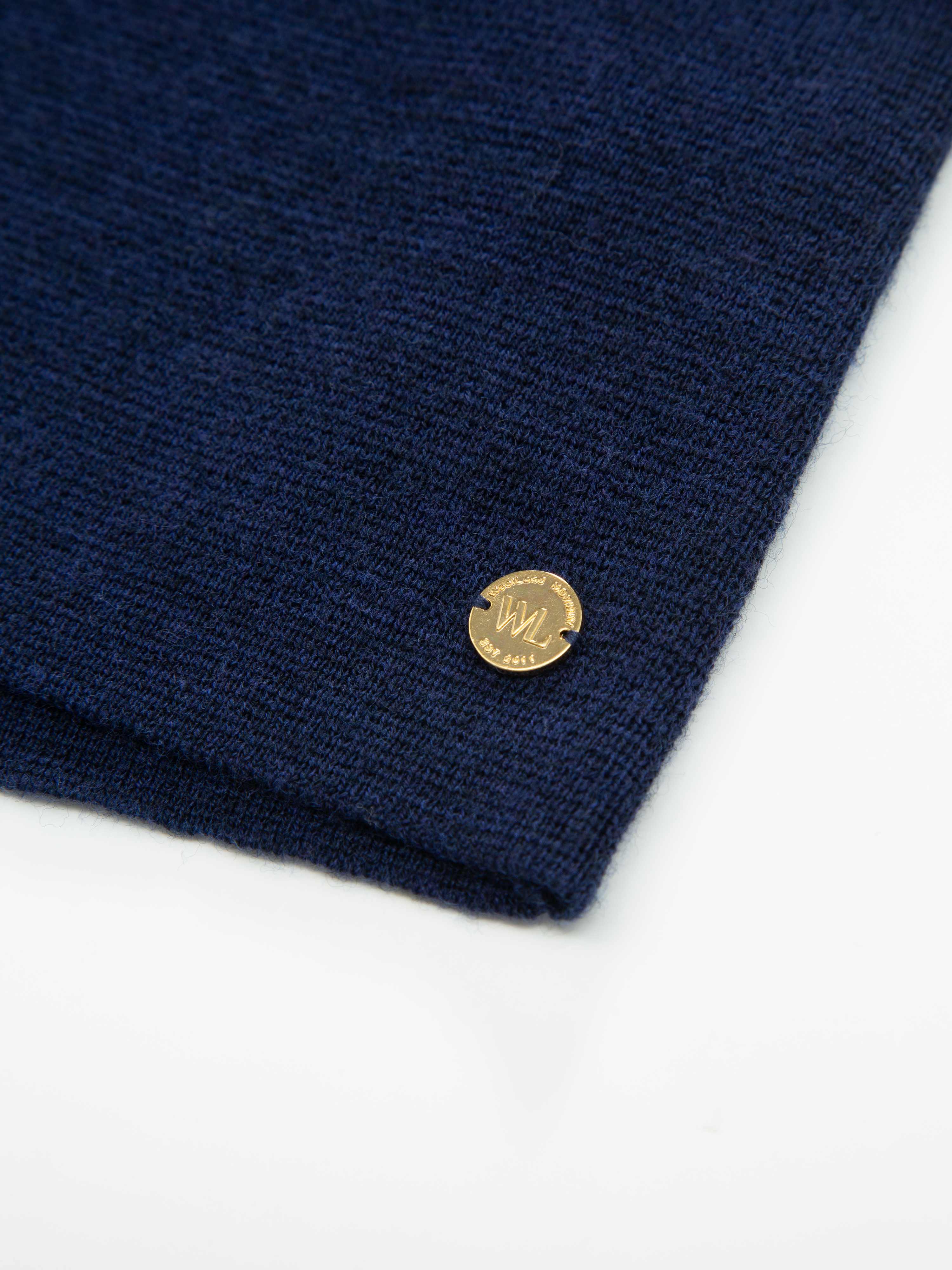 Himmeltinden Knitted Top  Dark Blue