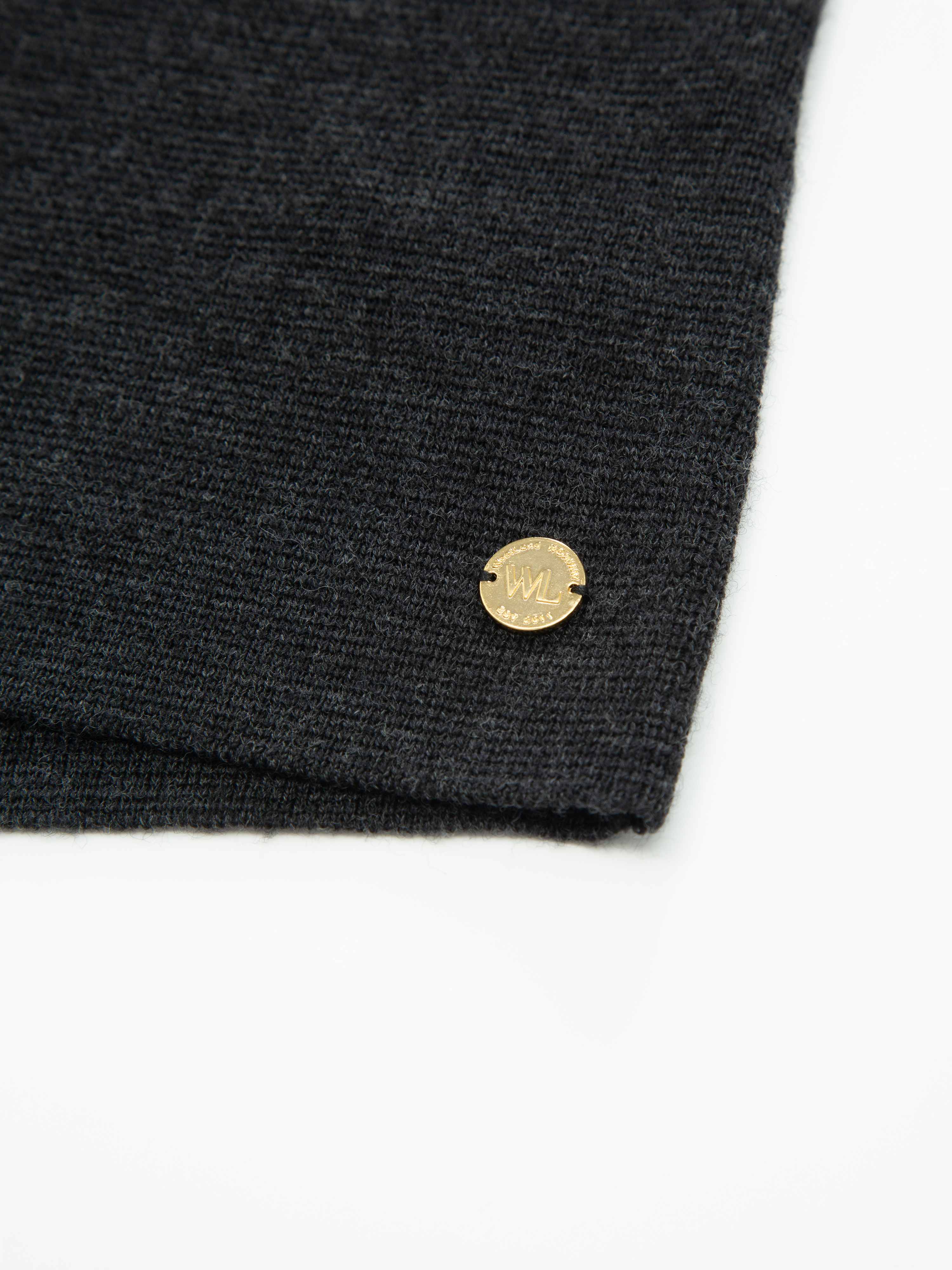 Himmeltinden Knitted Top  Charcoal Grey