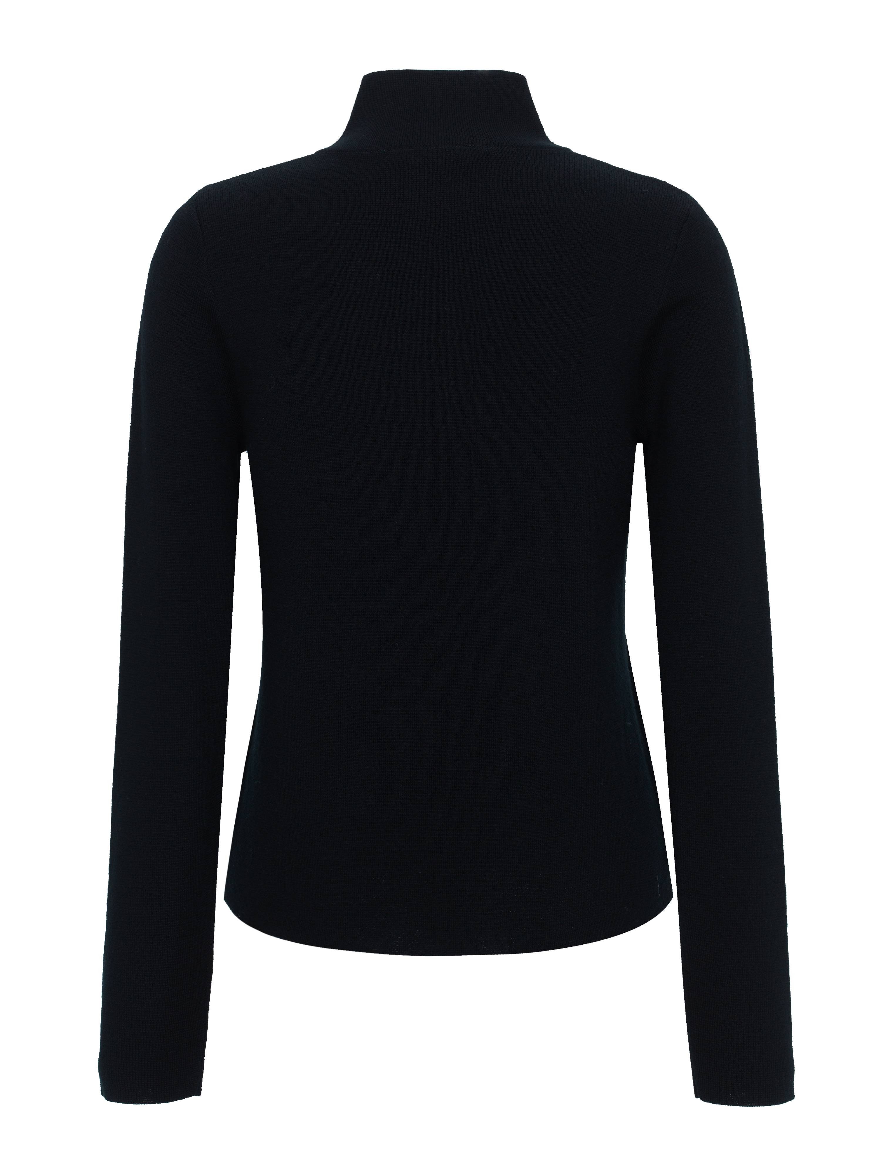 Himmeltinden Knitted Top  Black
