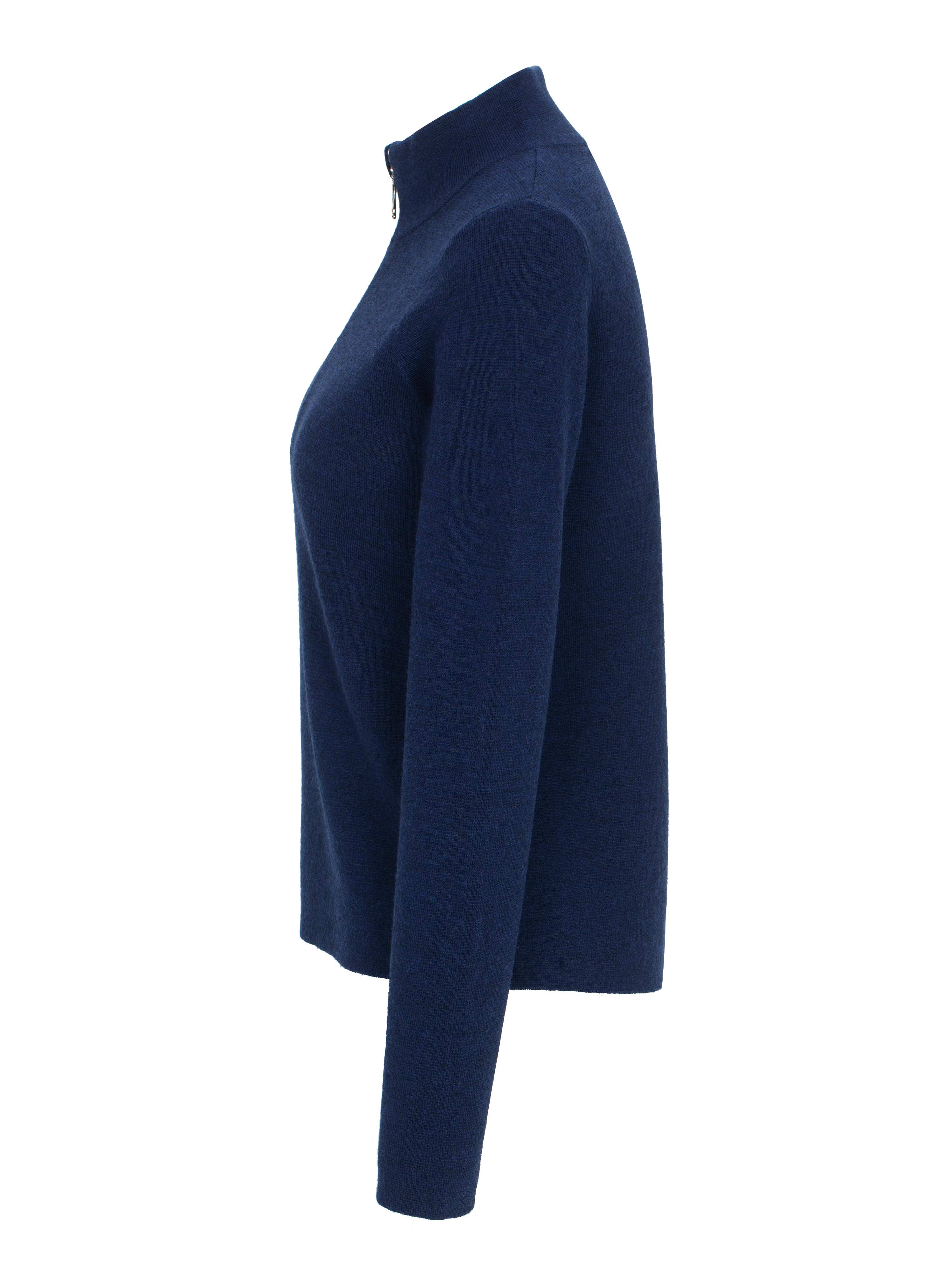 Himmeltinden Knitted Top  Dark Blue
