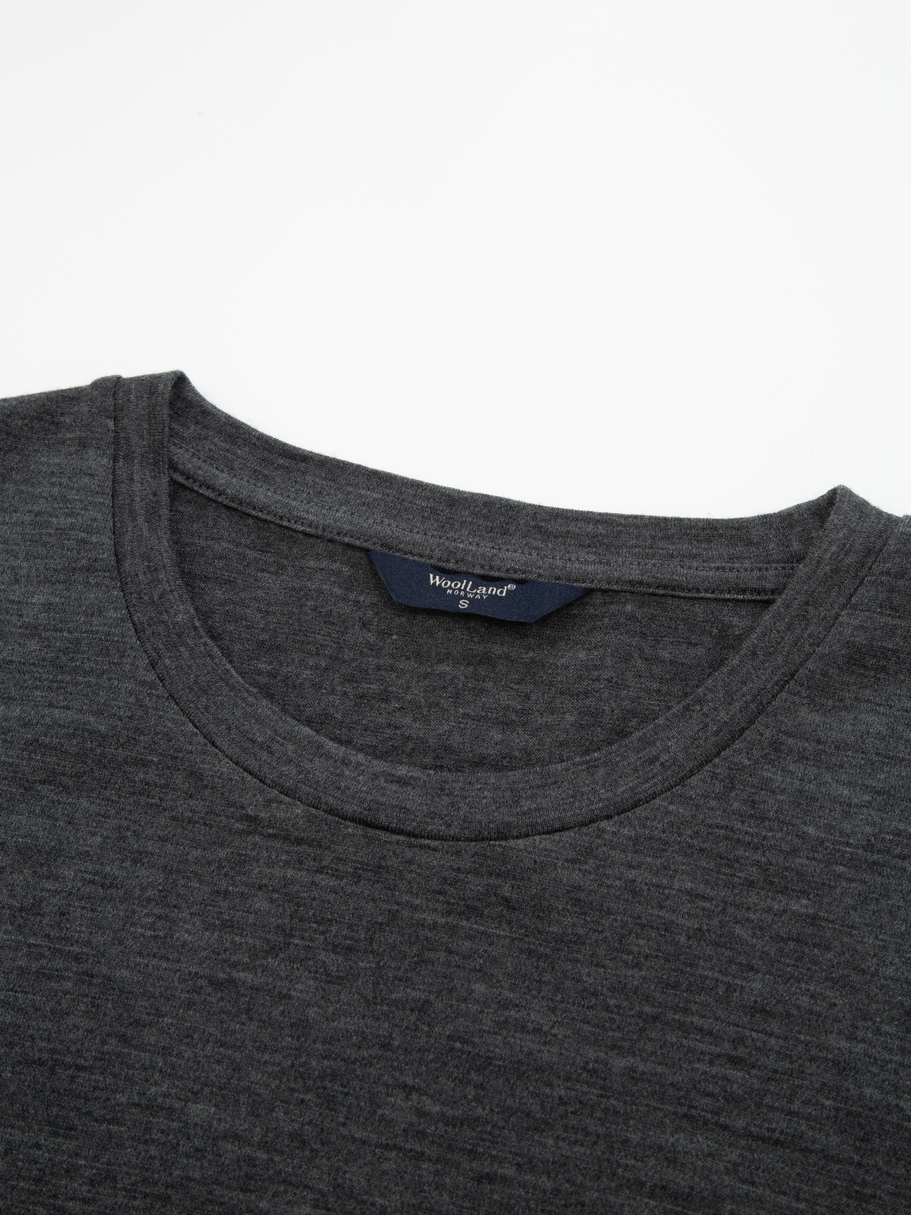 Hoven Ull T-skjorte  Charcoal Grey