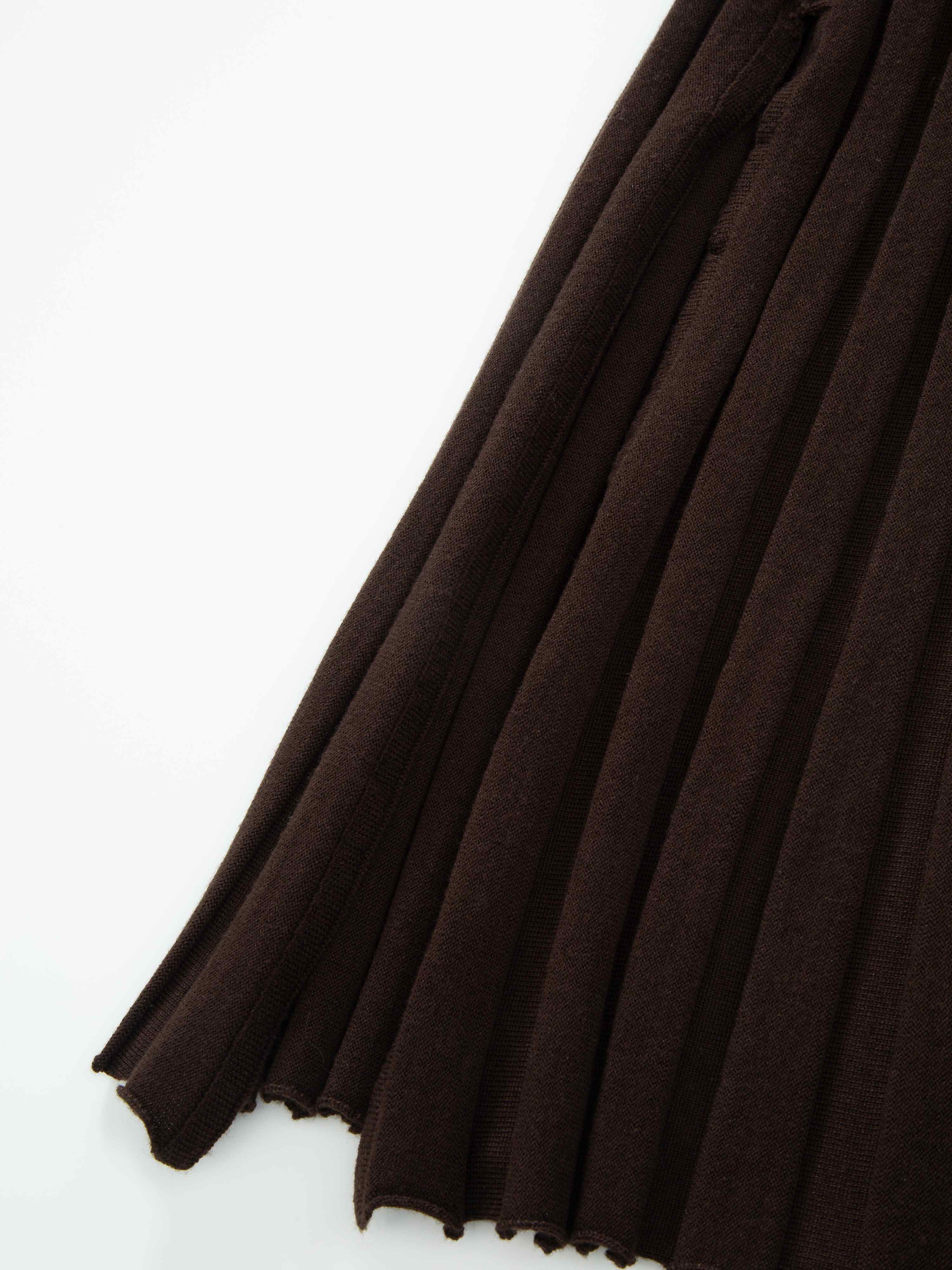 Ramsfjellet Ull Skjørt Hot Fudge