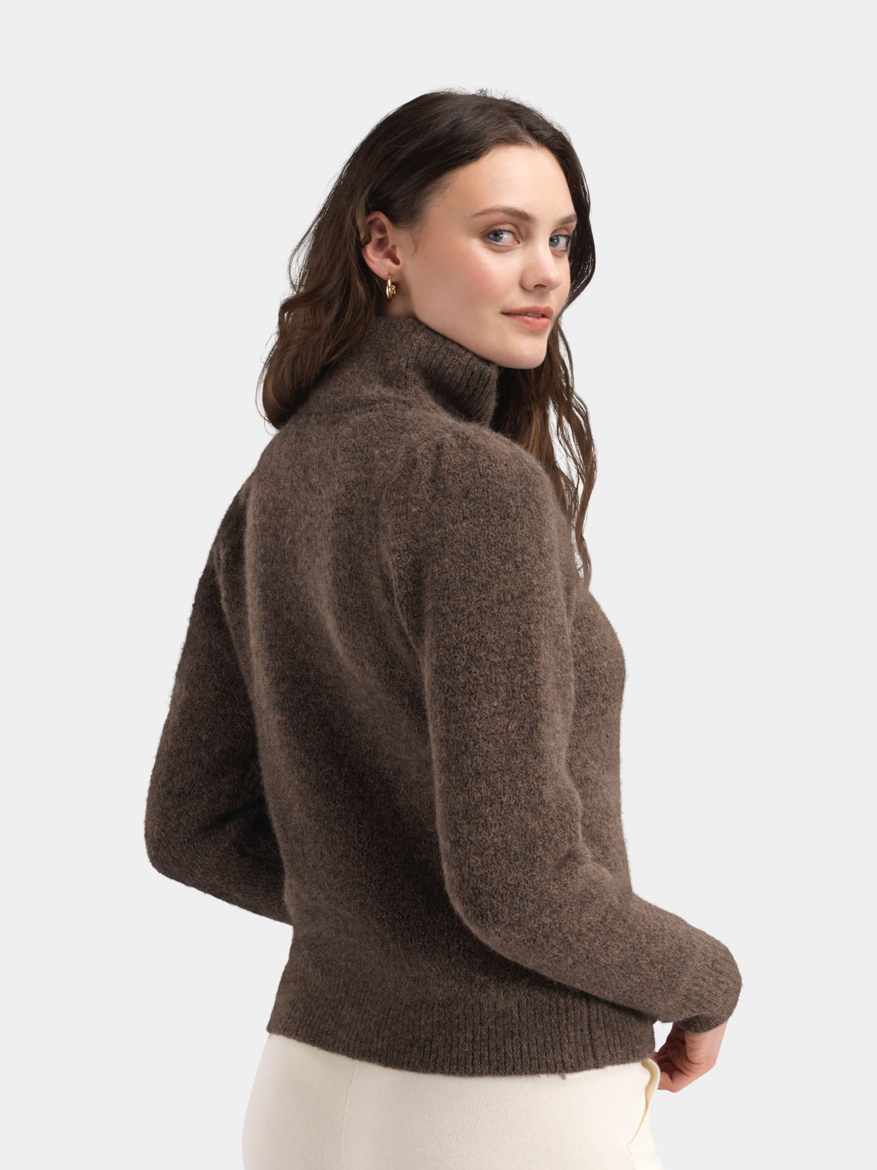 Loen Knitted Sweater 2.0 Woman Light Brown