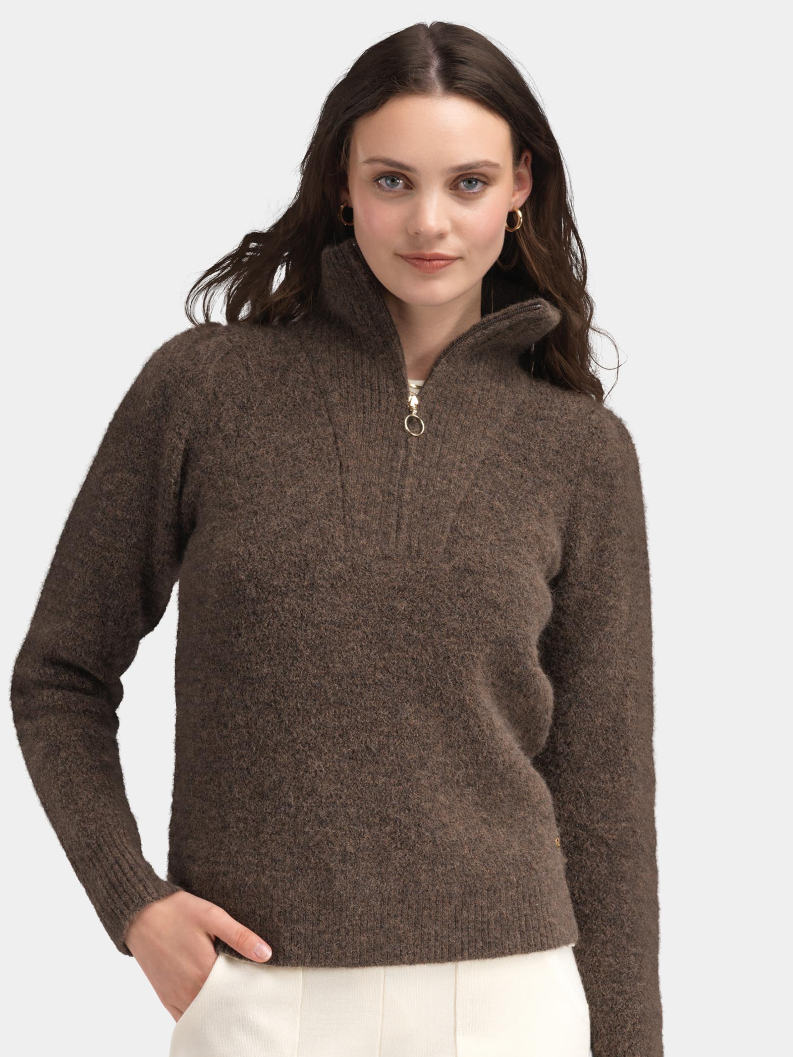 Loen Knitted Sweater 2.0 Woman Light Brown