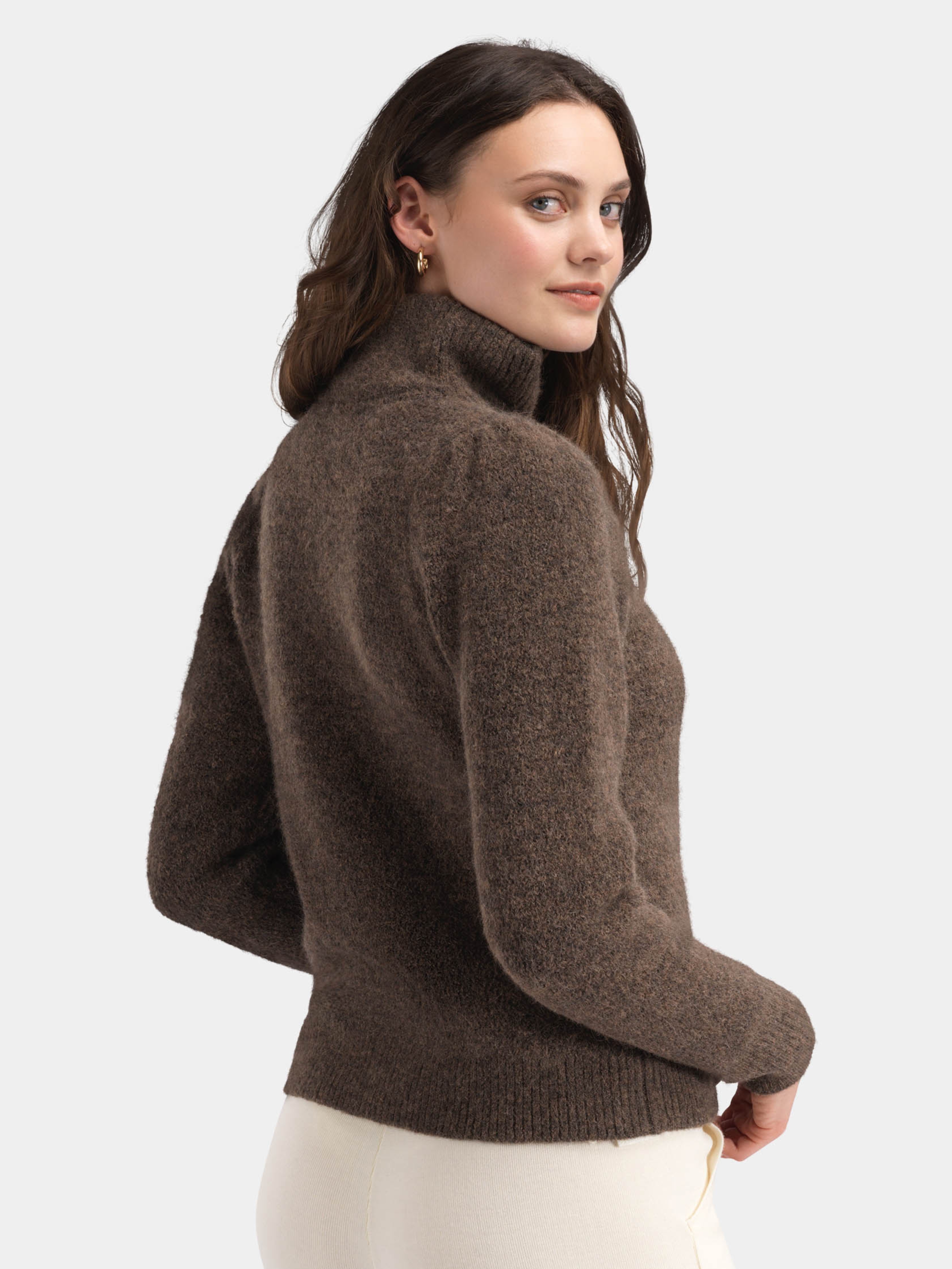 Loen Knitted Sweater 2.0 Woman Light Brown