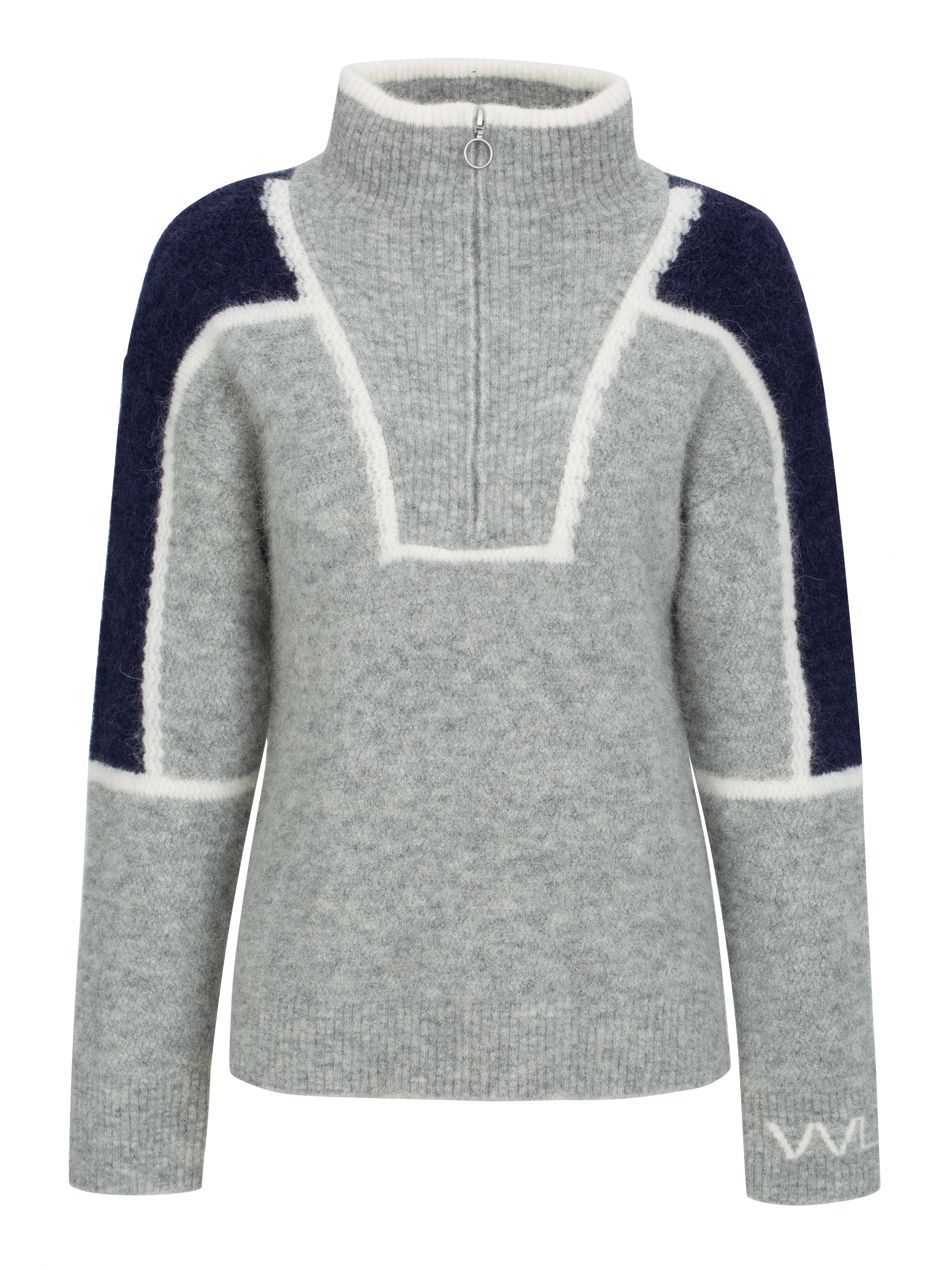 Loen Alpaca Ullgenser  Light Grey melange