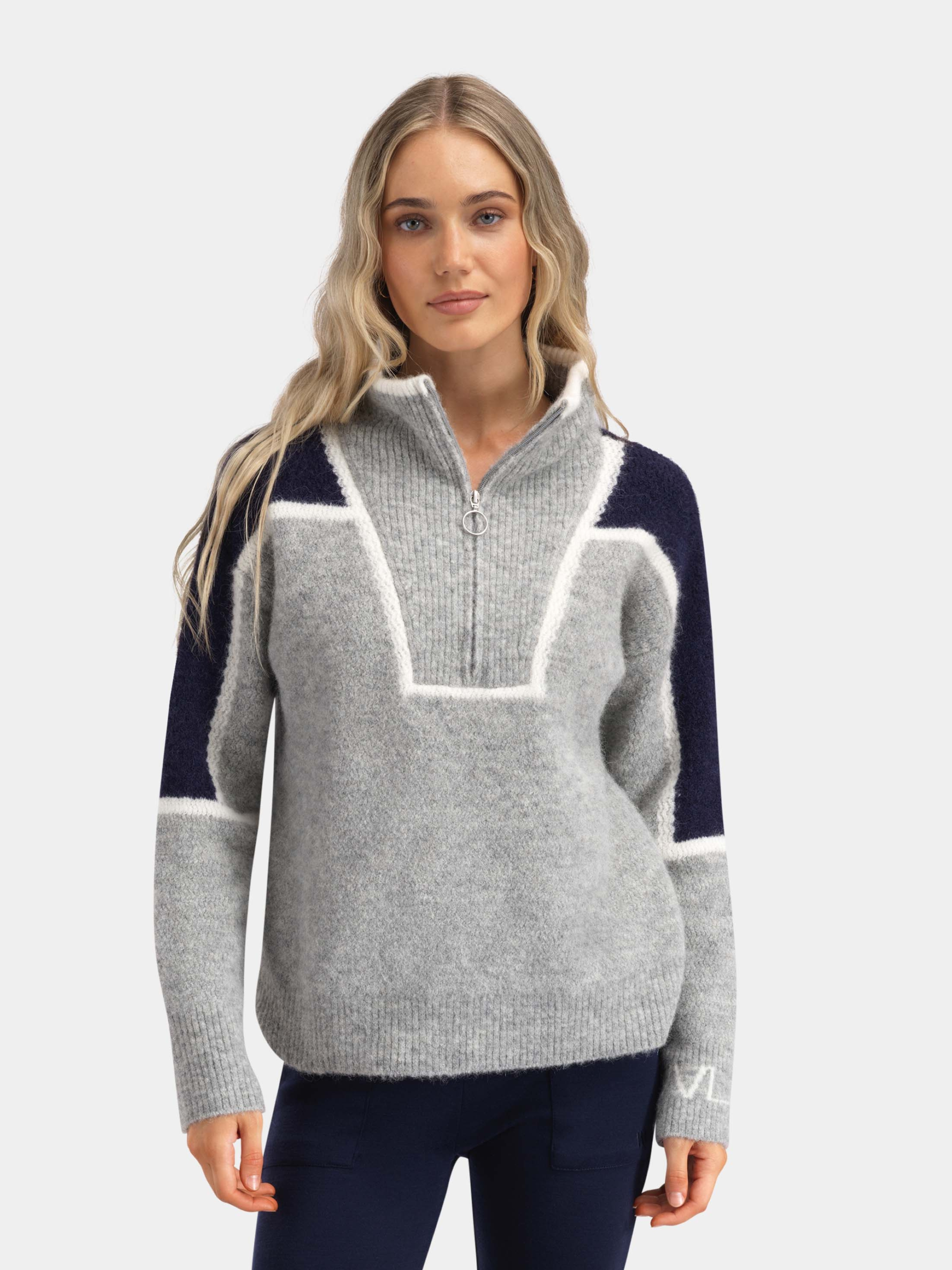 Loen Alpaca Ullgenser  Light Grey melange