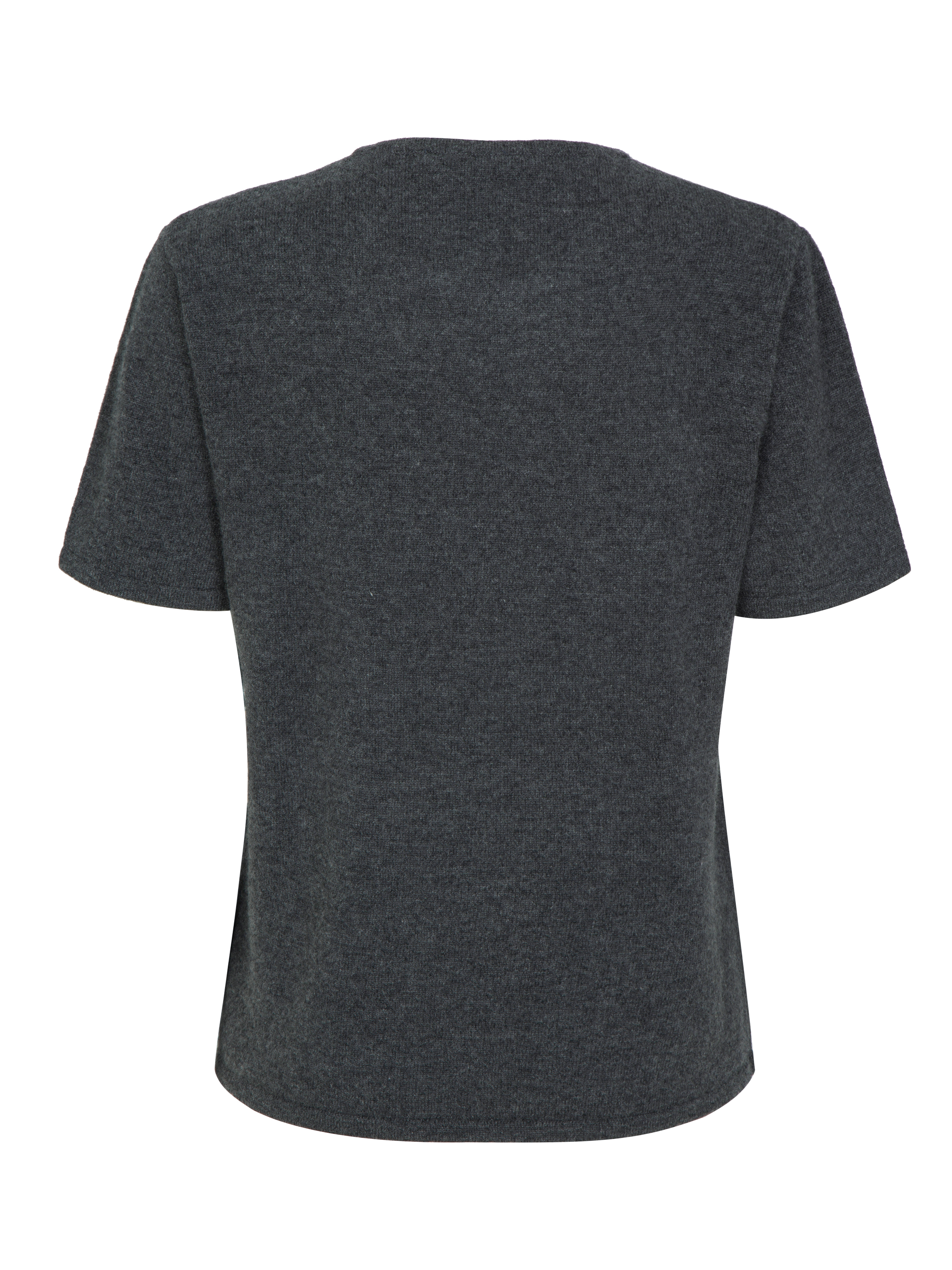 Loftet Cashmere T-Shirt Charcoal Grey