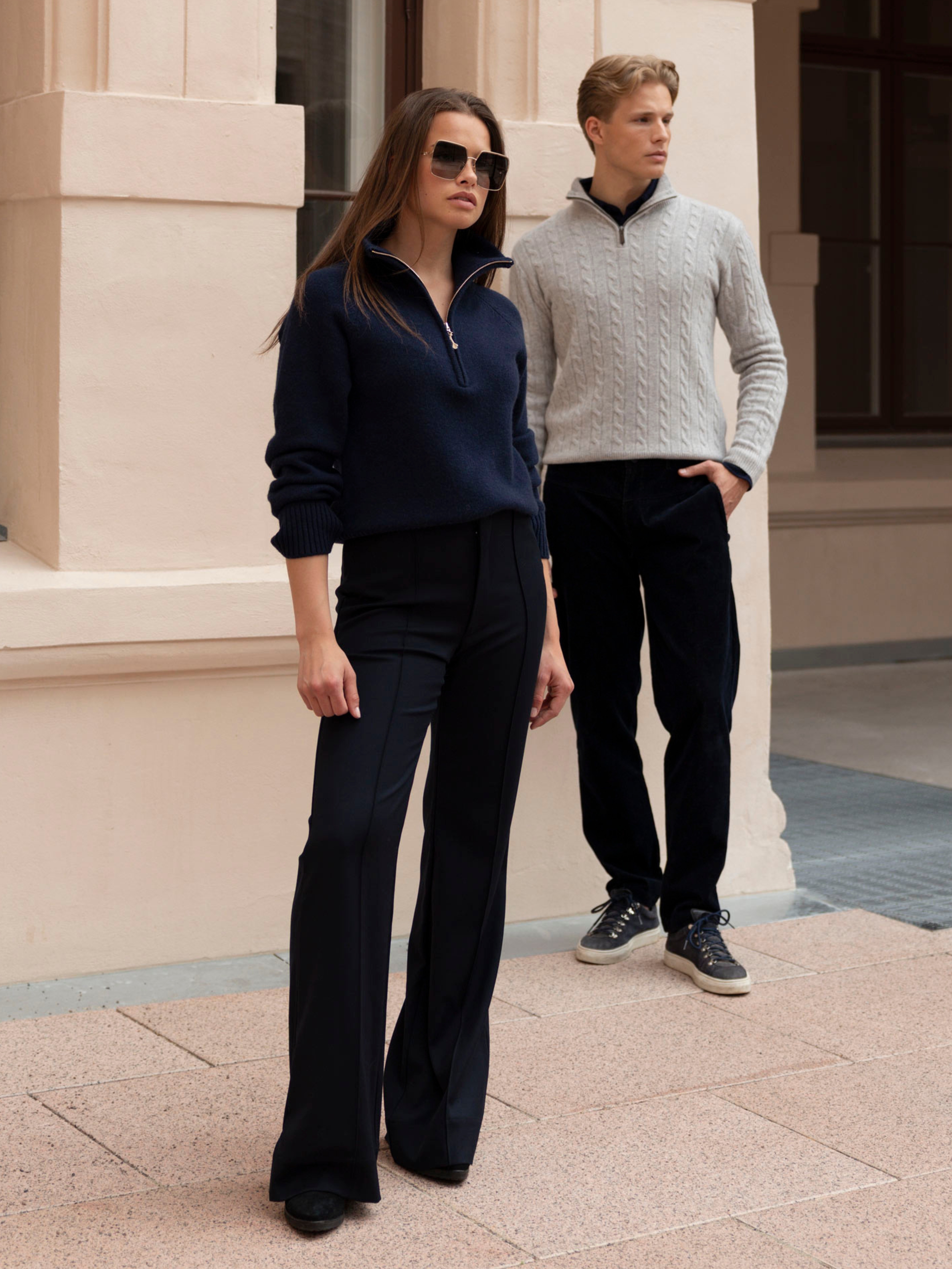 Midnattstind Wool Pants  Dark Blue