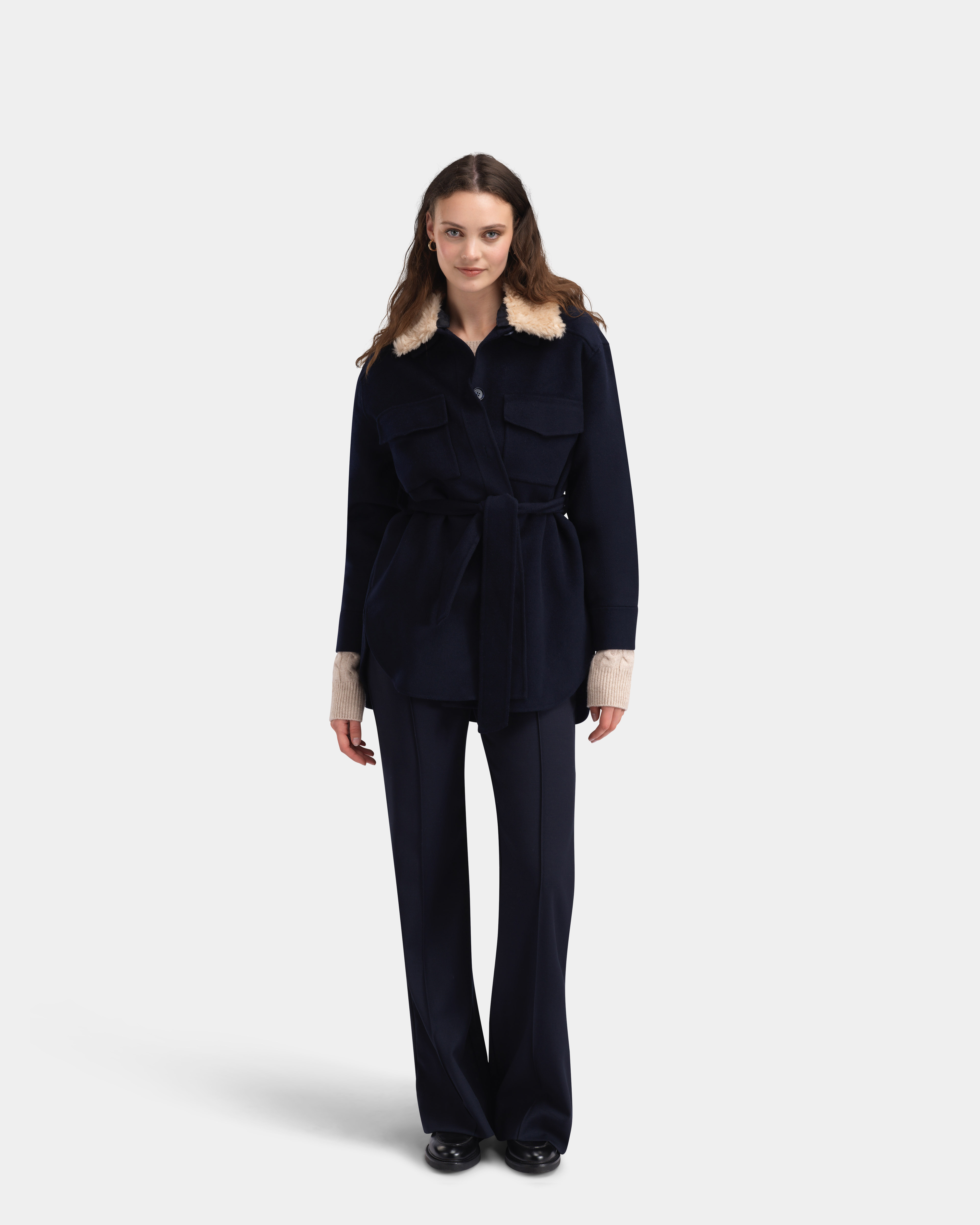 Midnattstind Wool Pants  Dark Blue