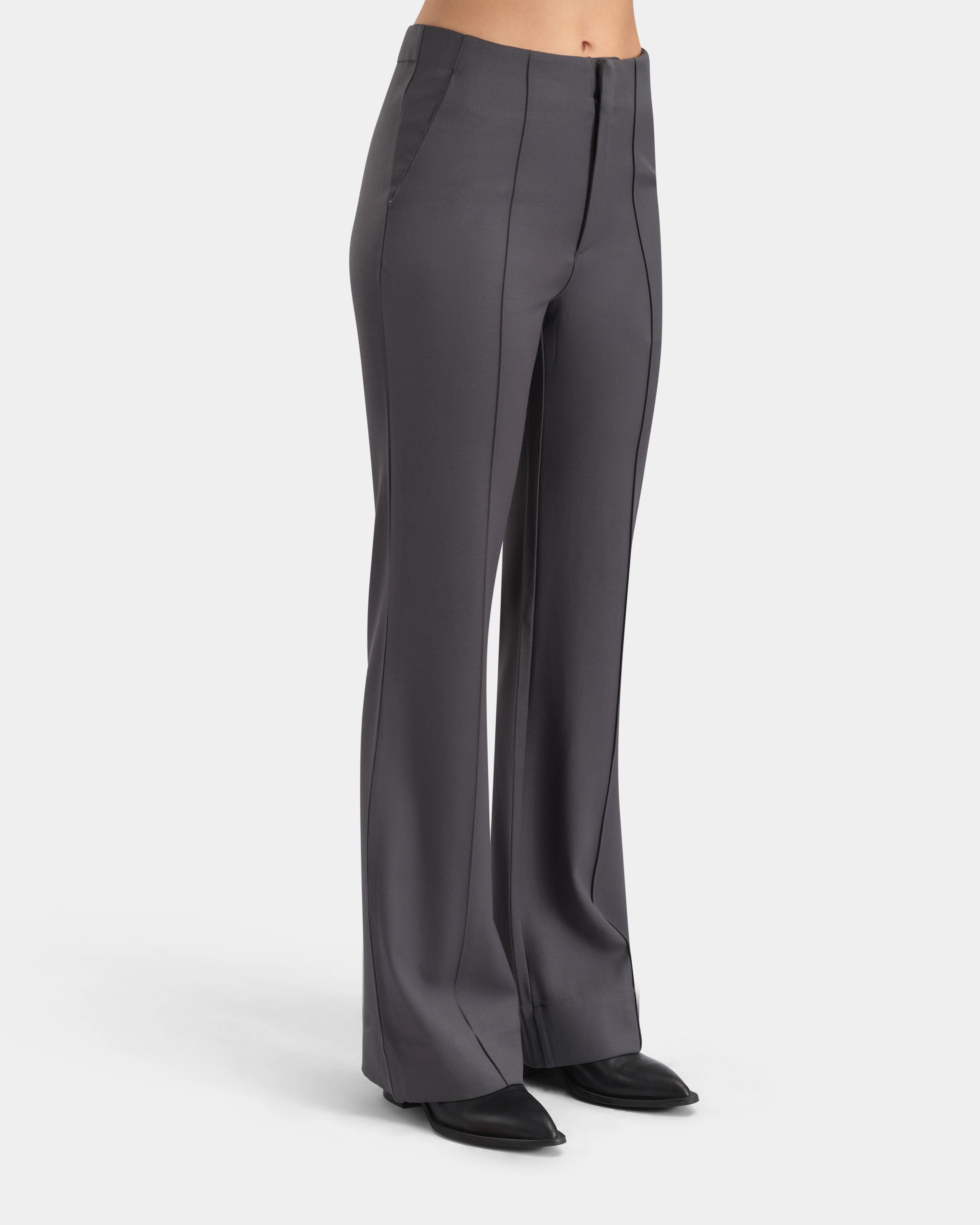 Midnattstind Wool Pants  Dark Grey