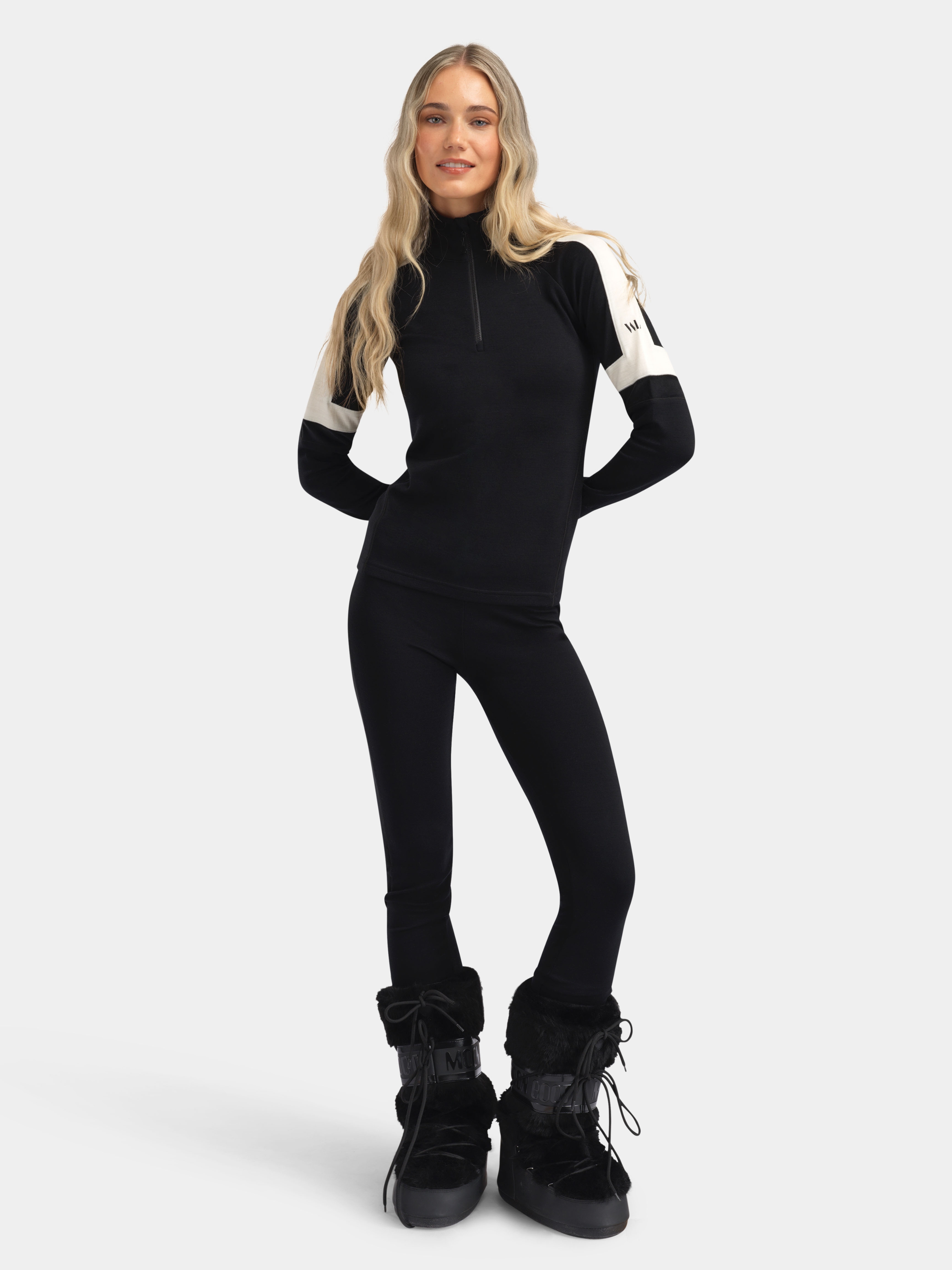 Vegglifjell Merino Tights Black