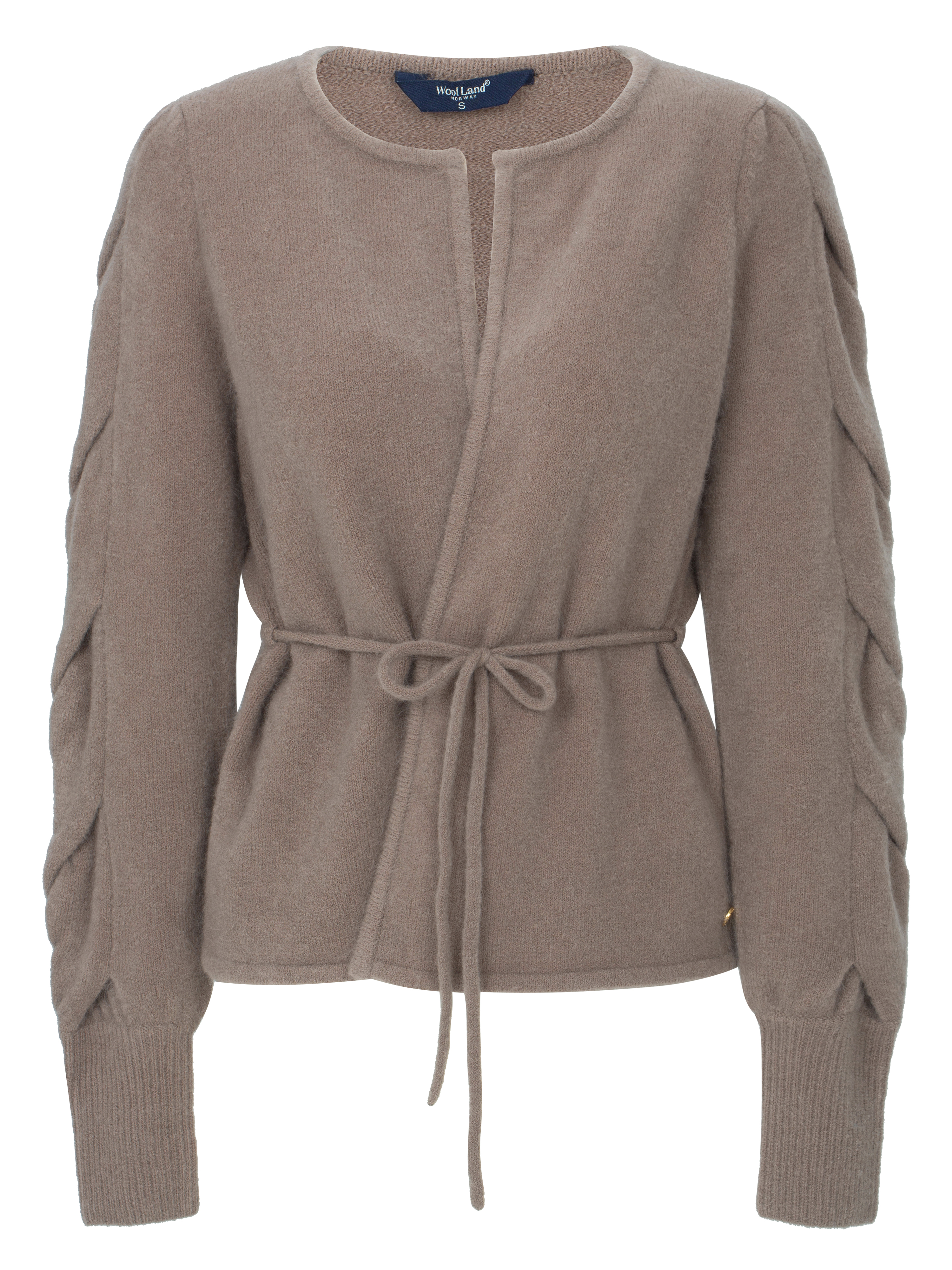 Rondane Strikket Cardigan Sand Beige